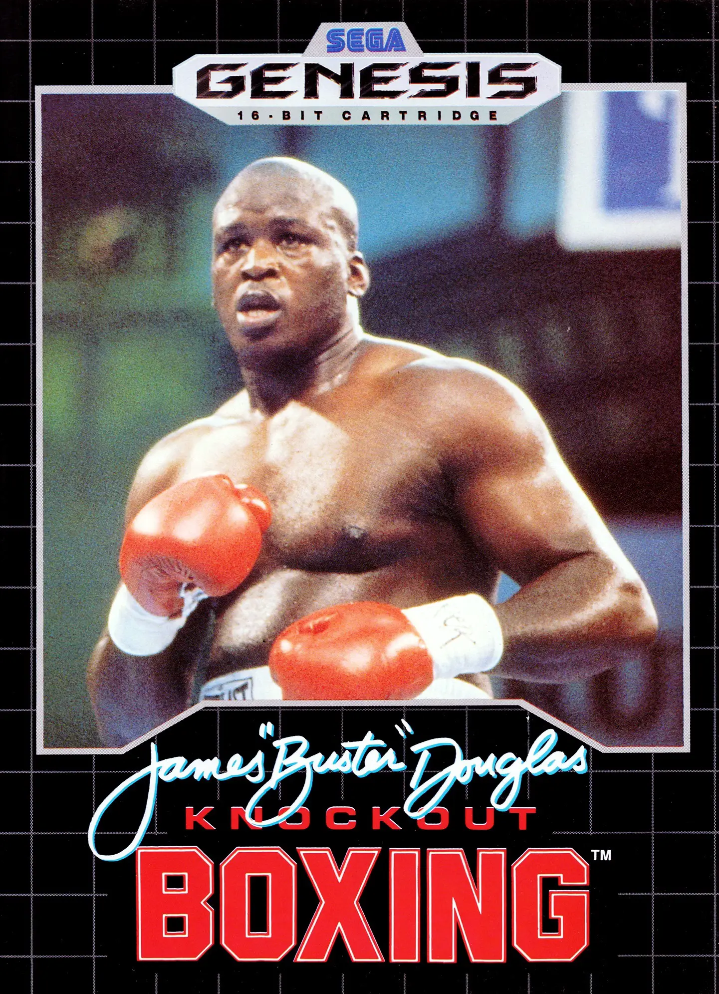 Capa de James 'Buster' Douglas Knockout Boxing