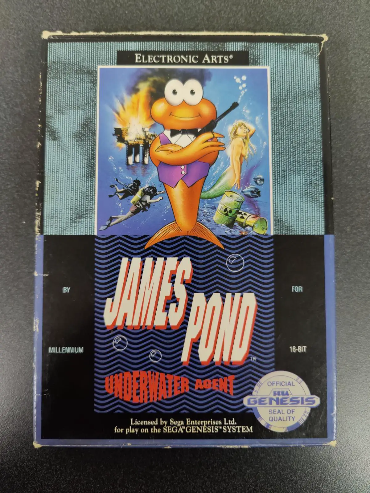 Capa de James Pond