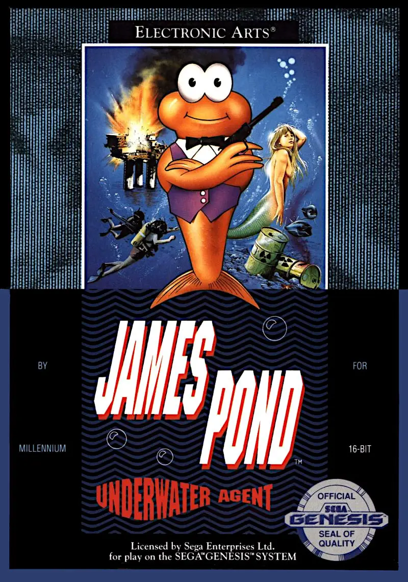 Capa de James Pond: Underwater Agent