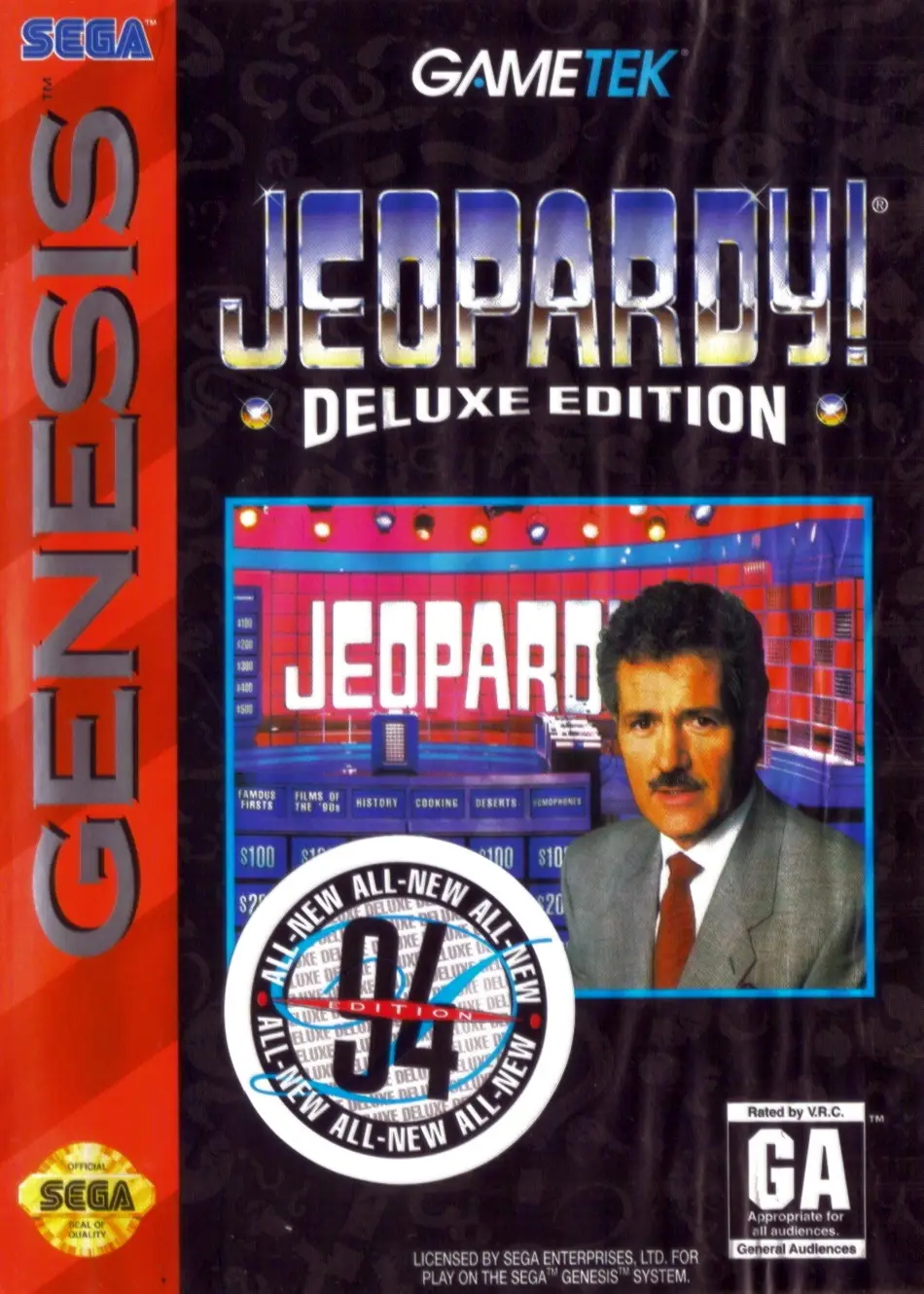 Capa de Jeopardy!: Deluxe Edition
