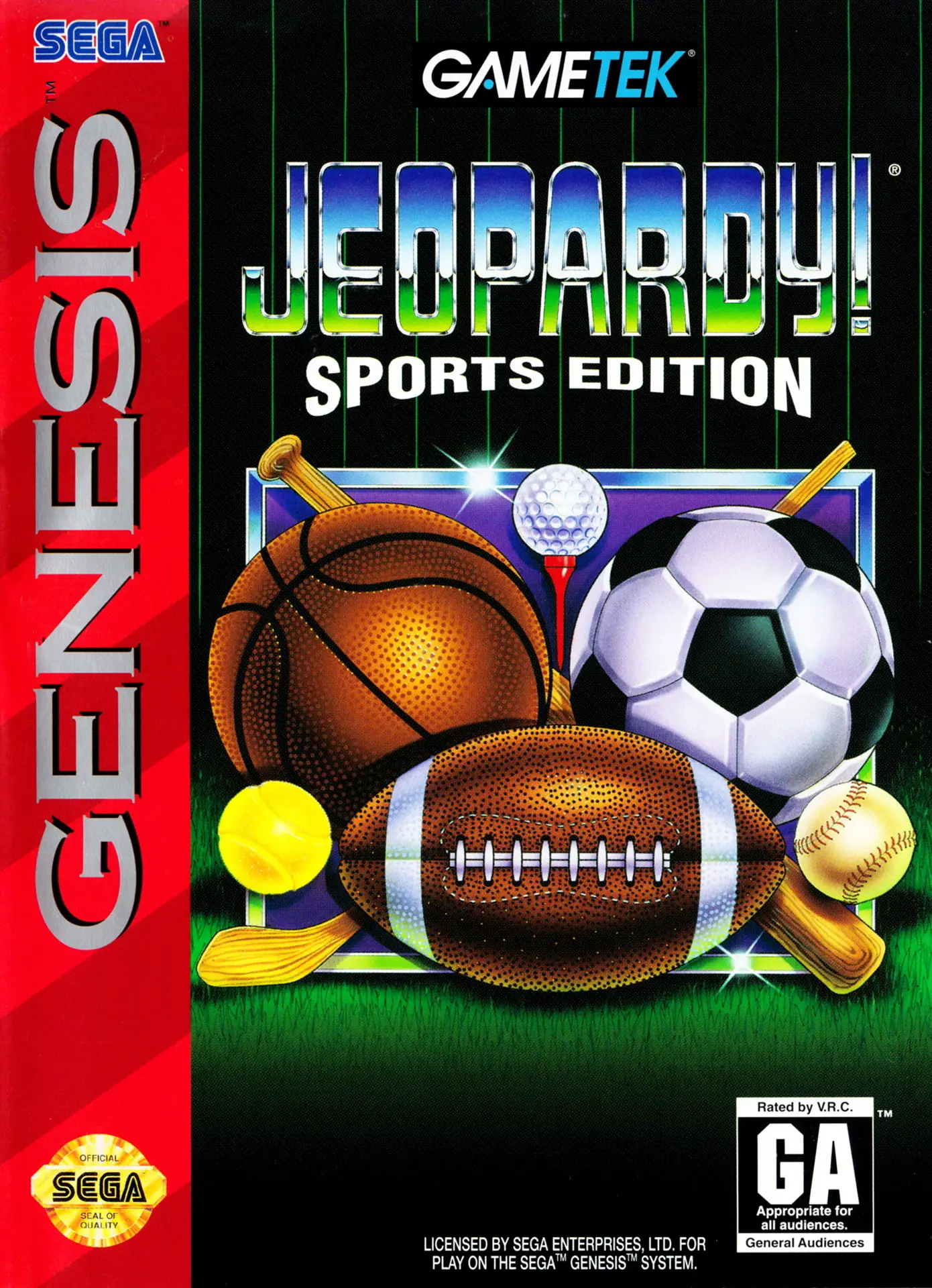Capa de Jeopardy!: Sports Edition