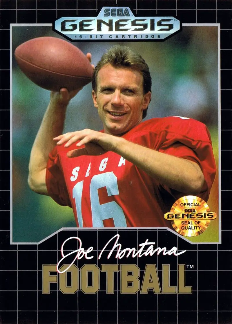 Capa de Joe Montana Football