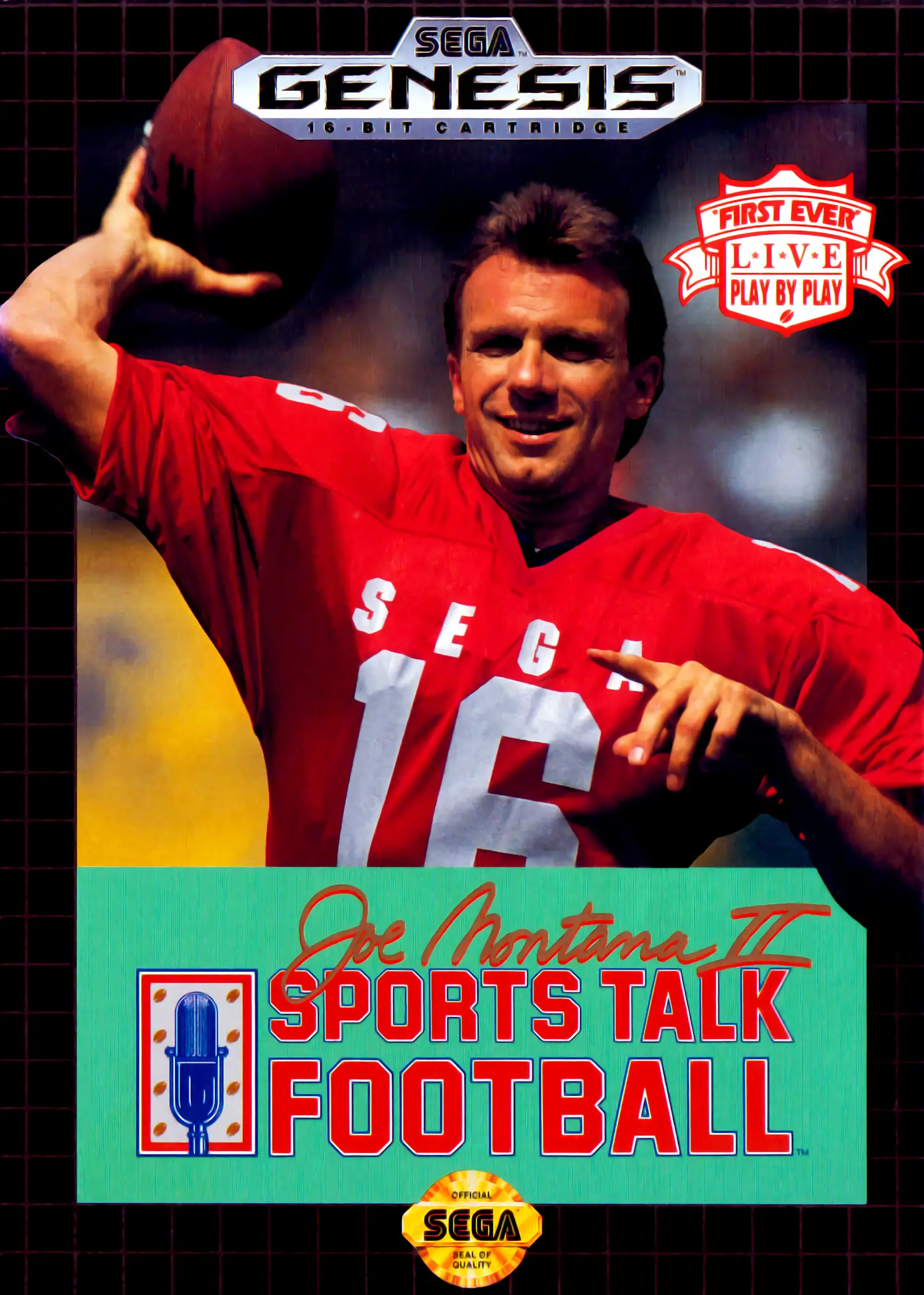 Capa de Joe Montana II: Sports Talk Football
