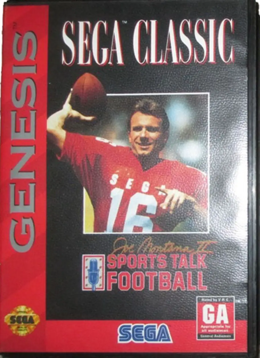 Capa de Joe Montana II: Sports Talk Football