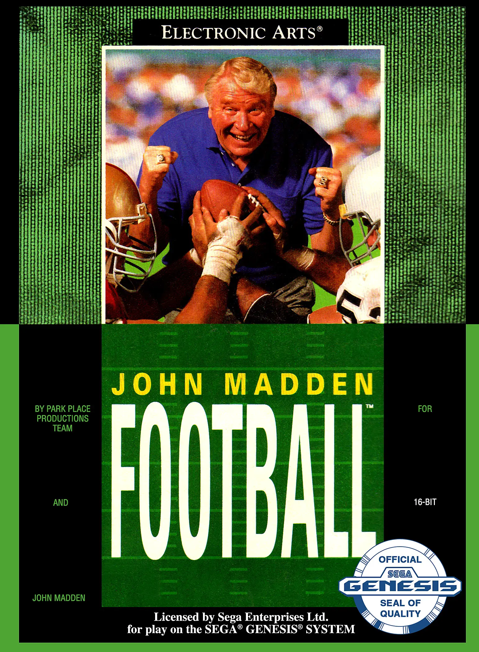 Capa de John Madden Football