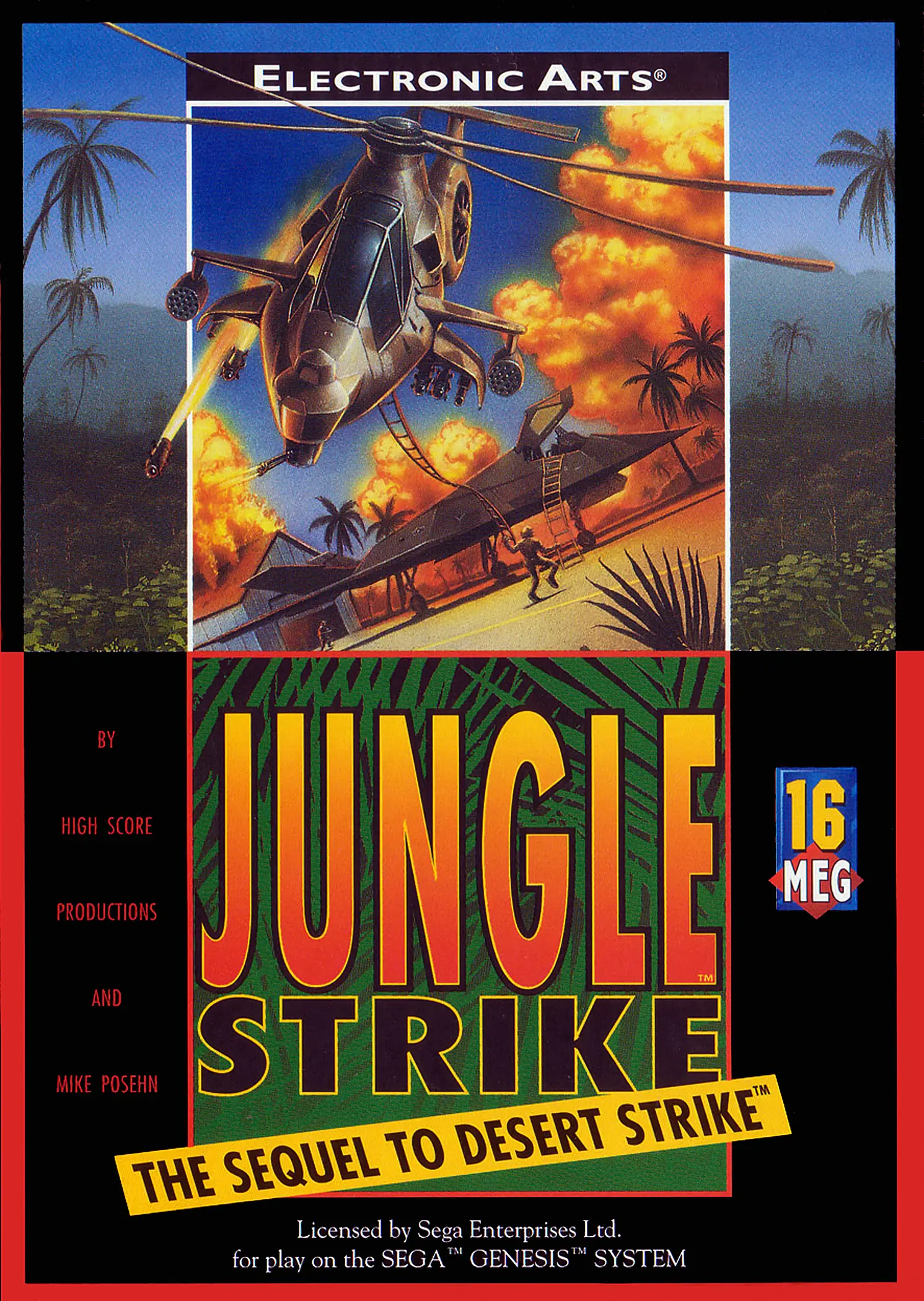 Capa de Jungle Strike