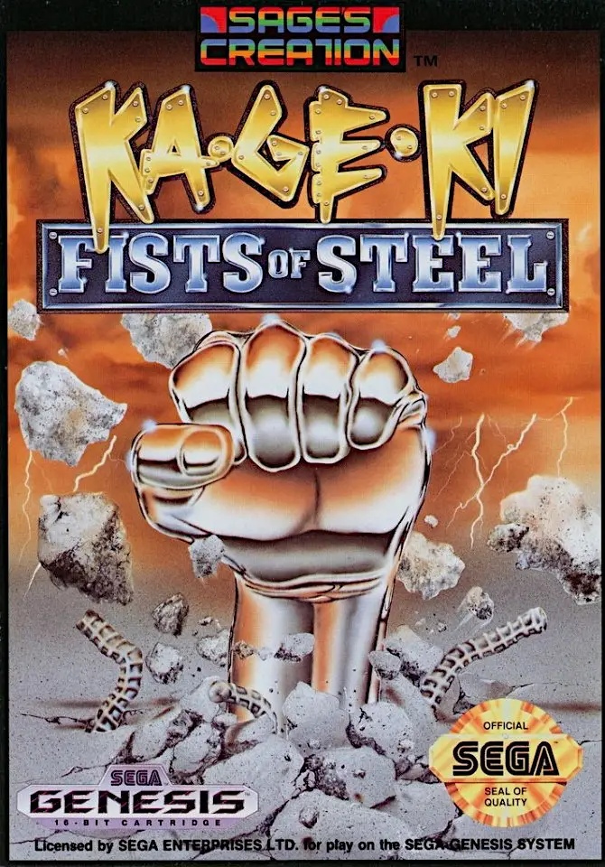 Capa de Ka-Ge-Ki: Fists of Steel