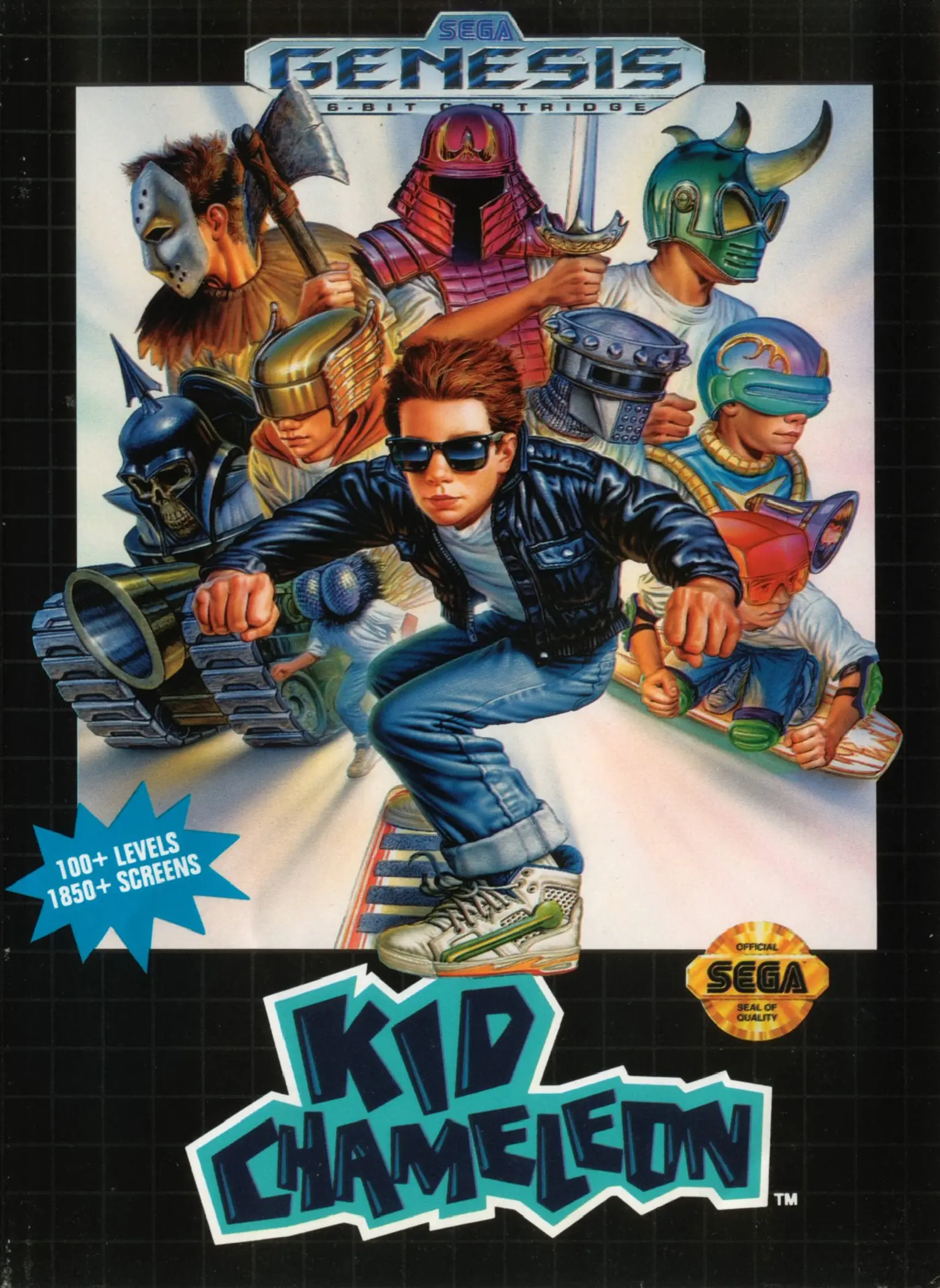 Capa de Kid Chameleon