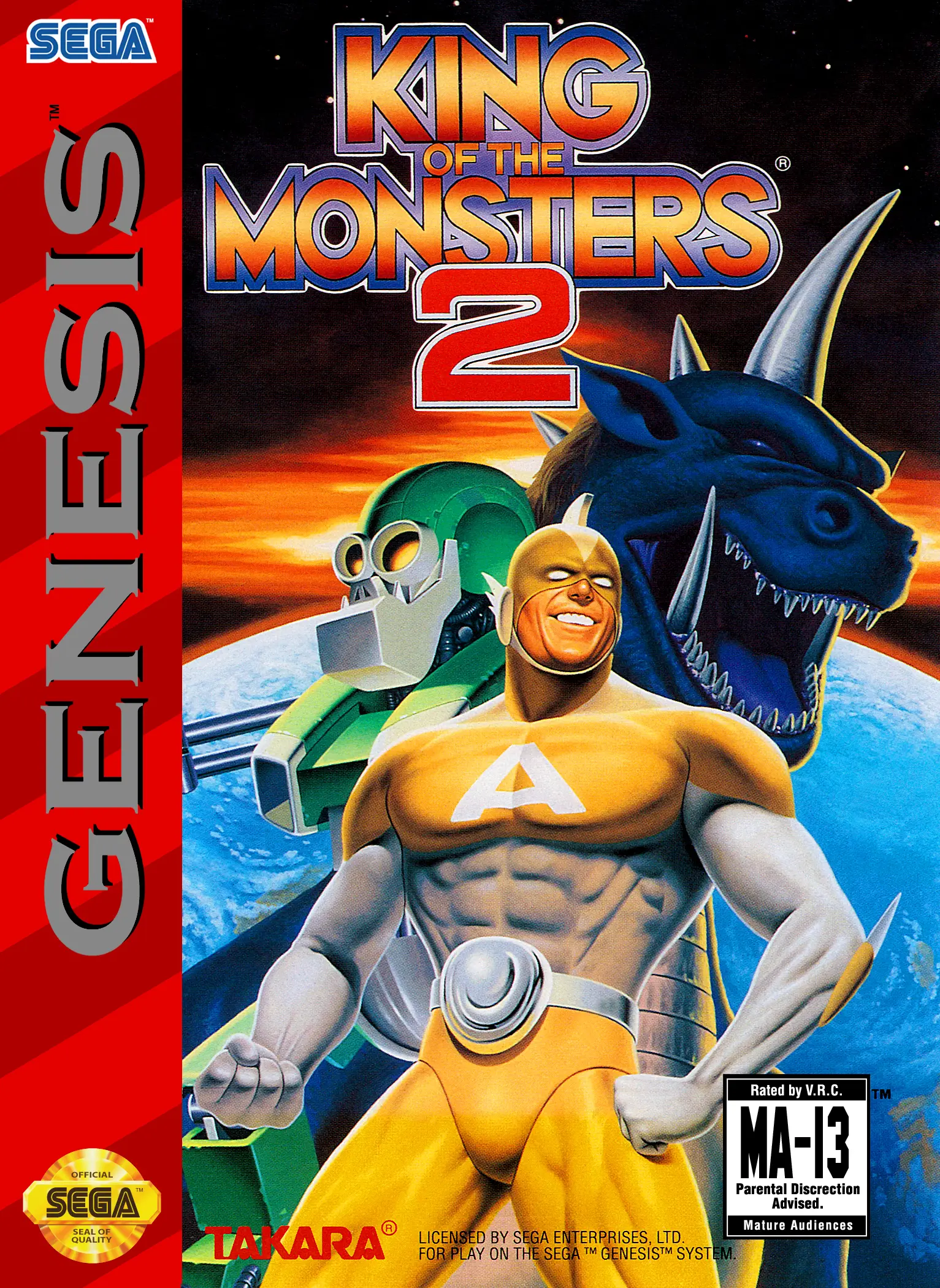 Capa de King of the Monsters 2