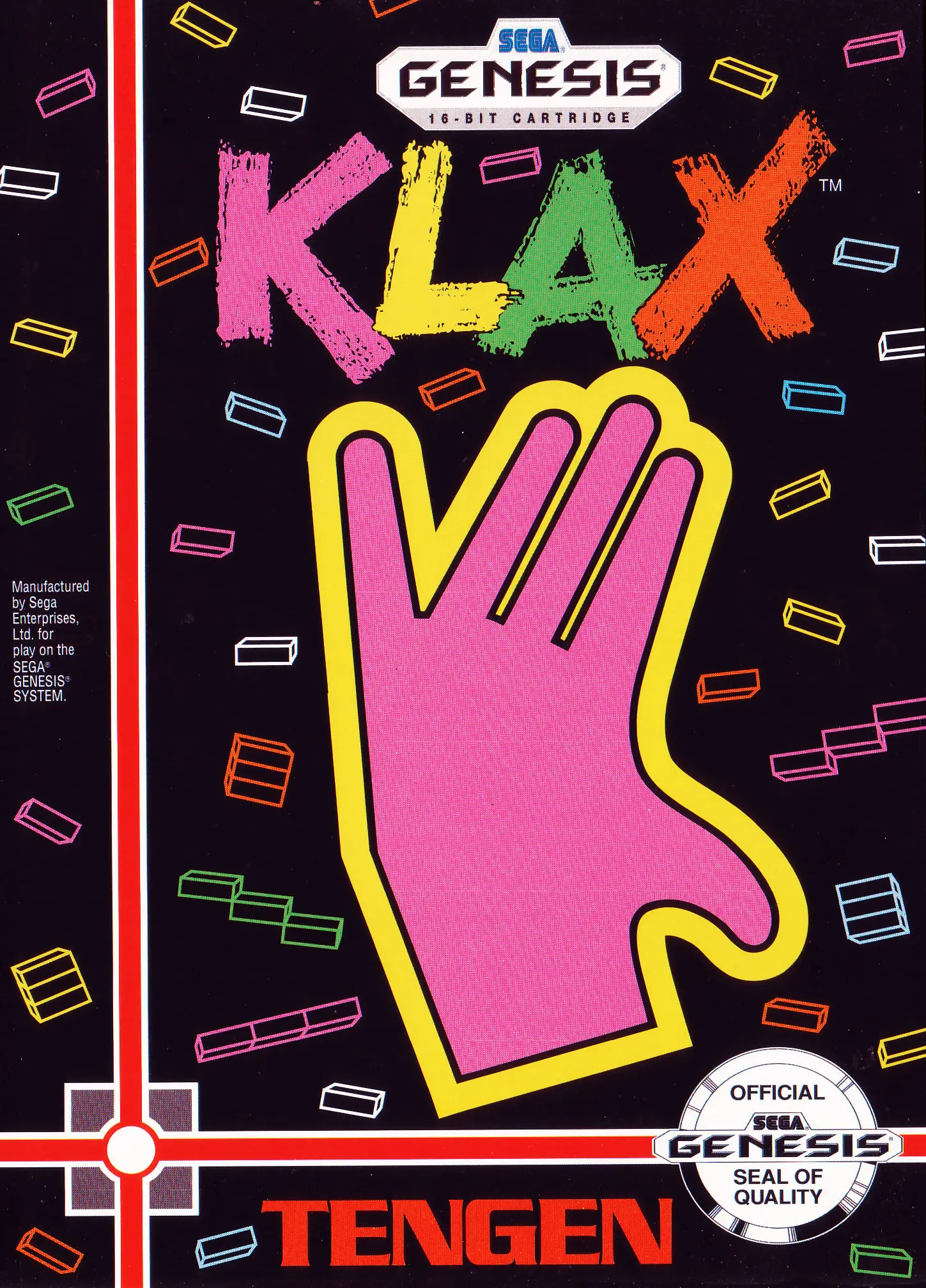 Capa de Klax