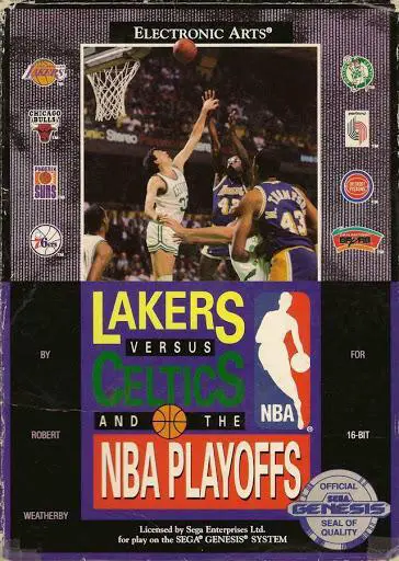 Capa de Lakers versus Celtics and the NBA Playoffs