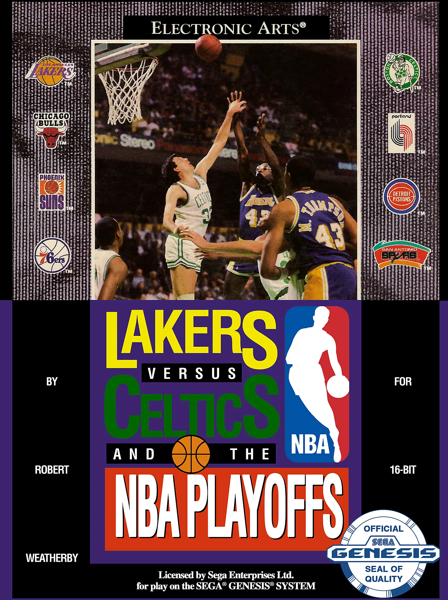 Capa de Lakers versus Celtics and the NBA Playoffs