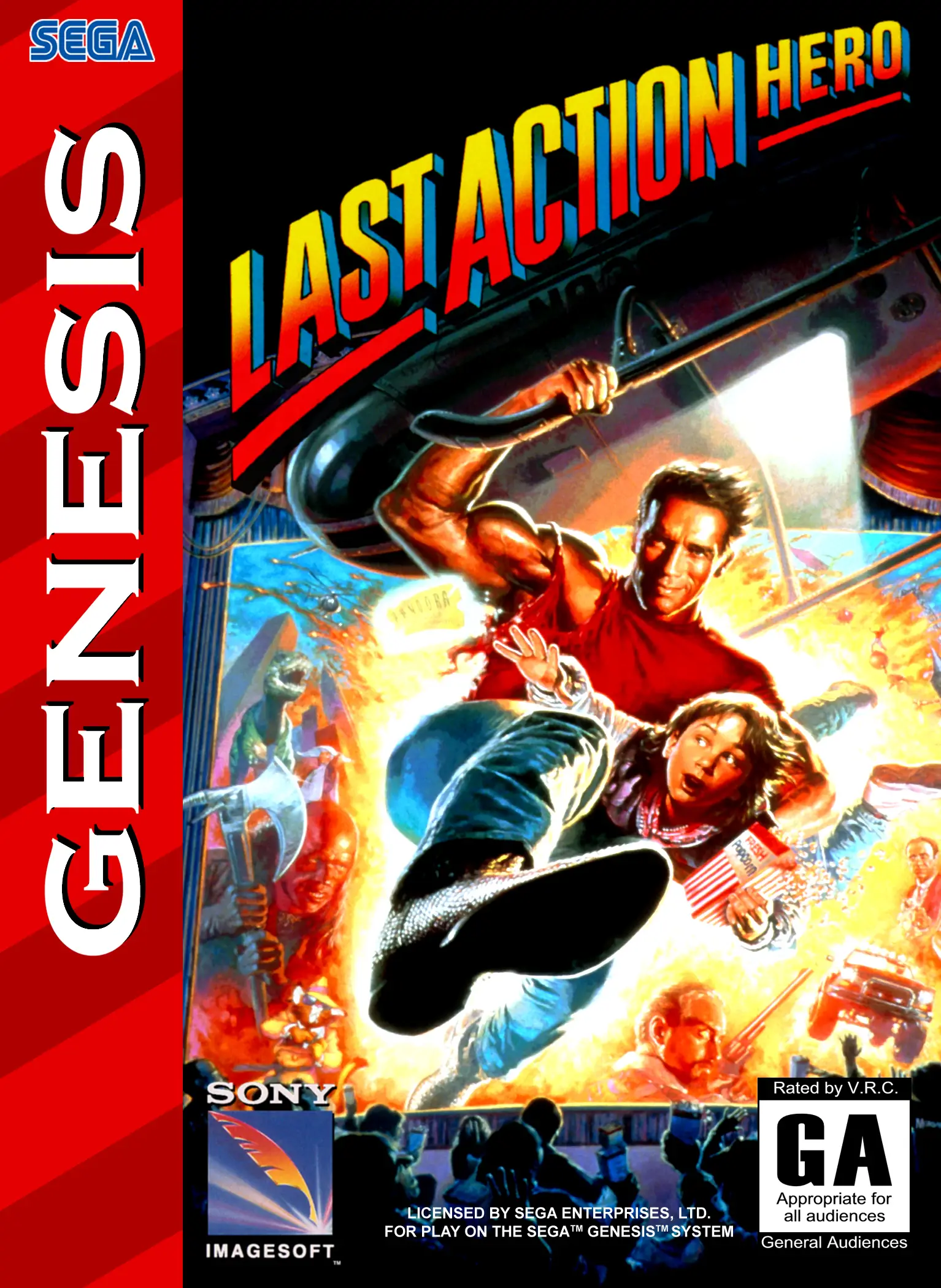 Capa de Last Action Hero