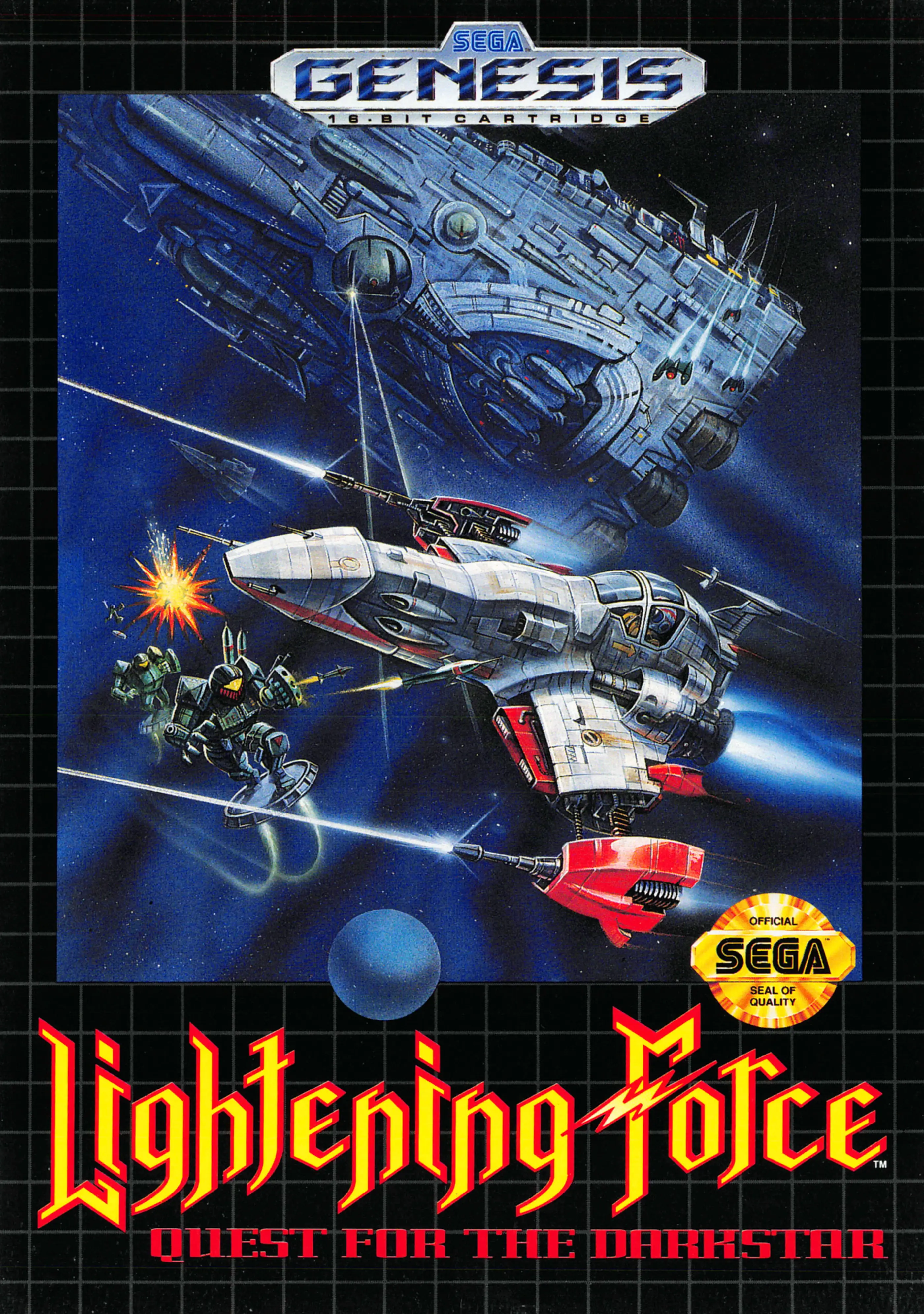 Capa de Lightening Force: Quest for the Darkstar