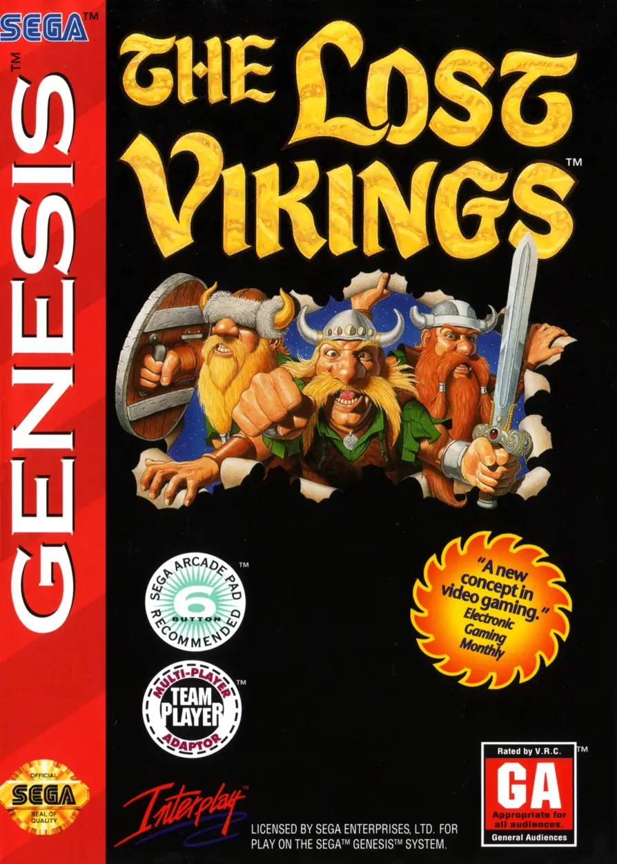 Capa de Lost Vikings