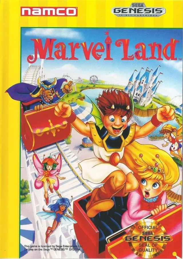 Capa de Marvel Land