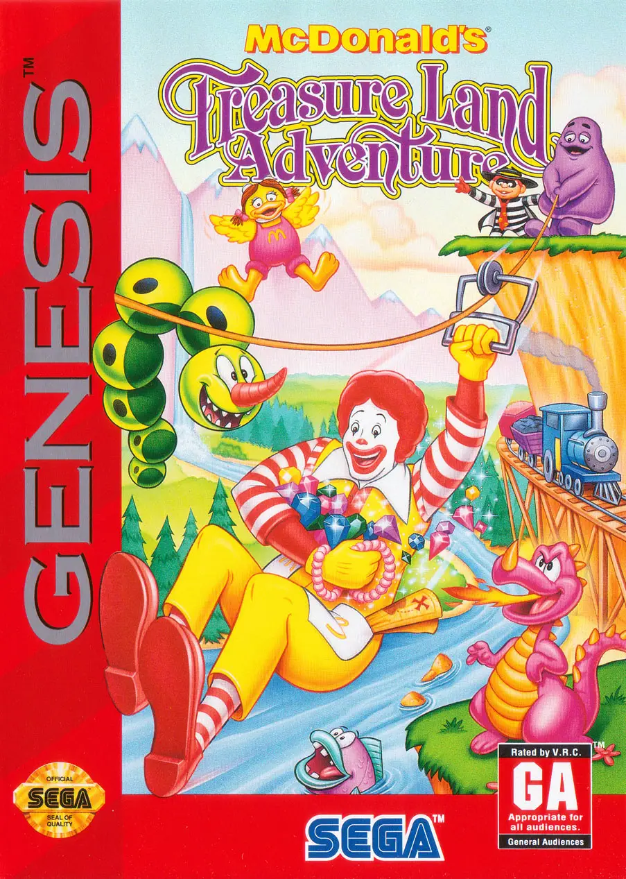 Capa de McDonald's Treasure Land Adventure