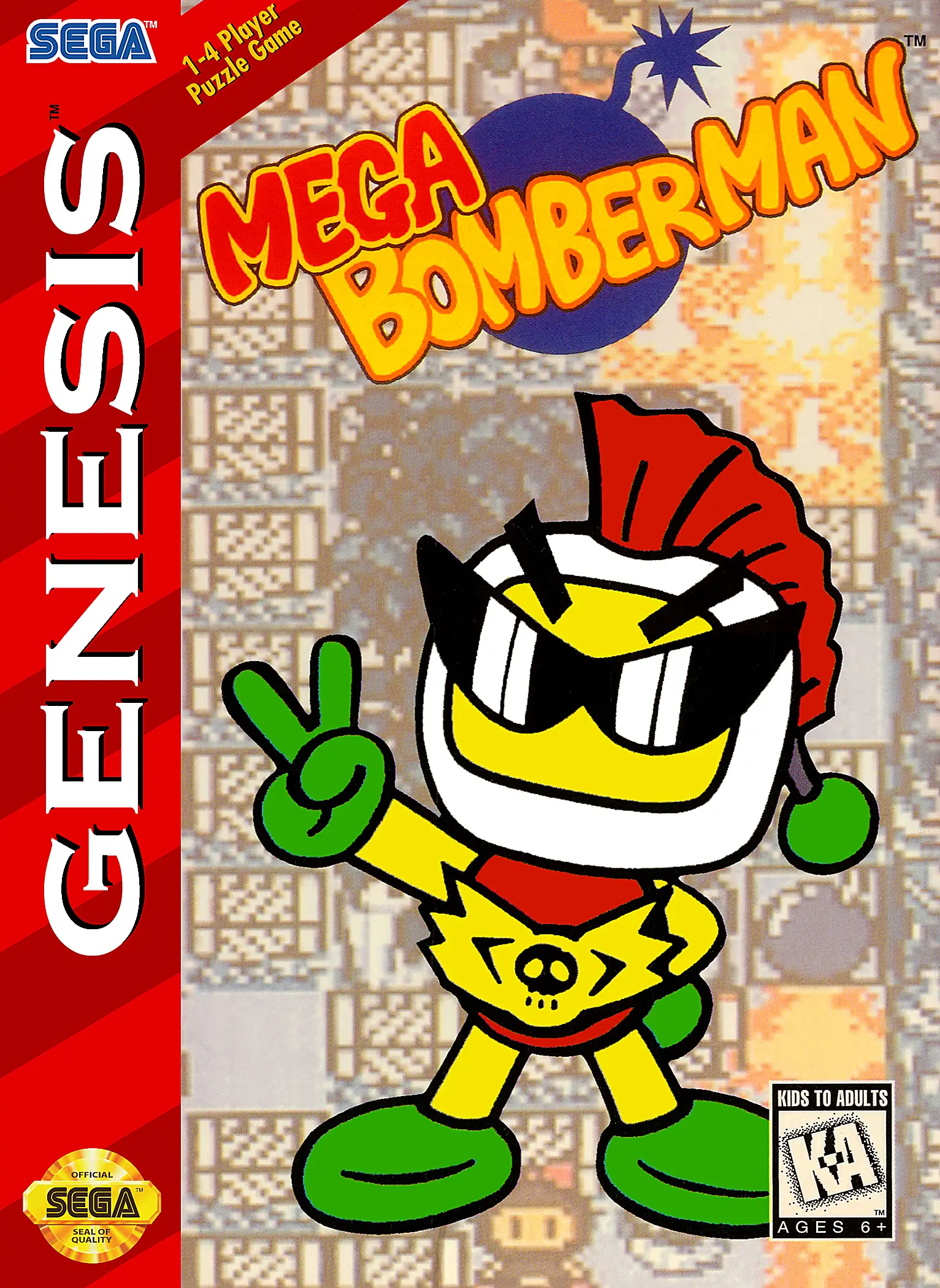 Capa de Mega Bomberman