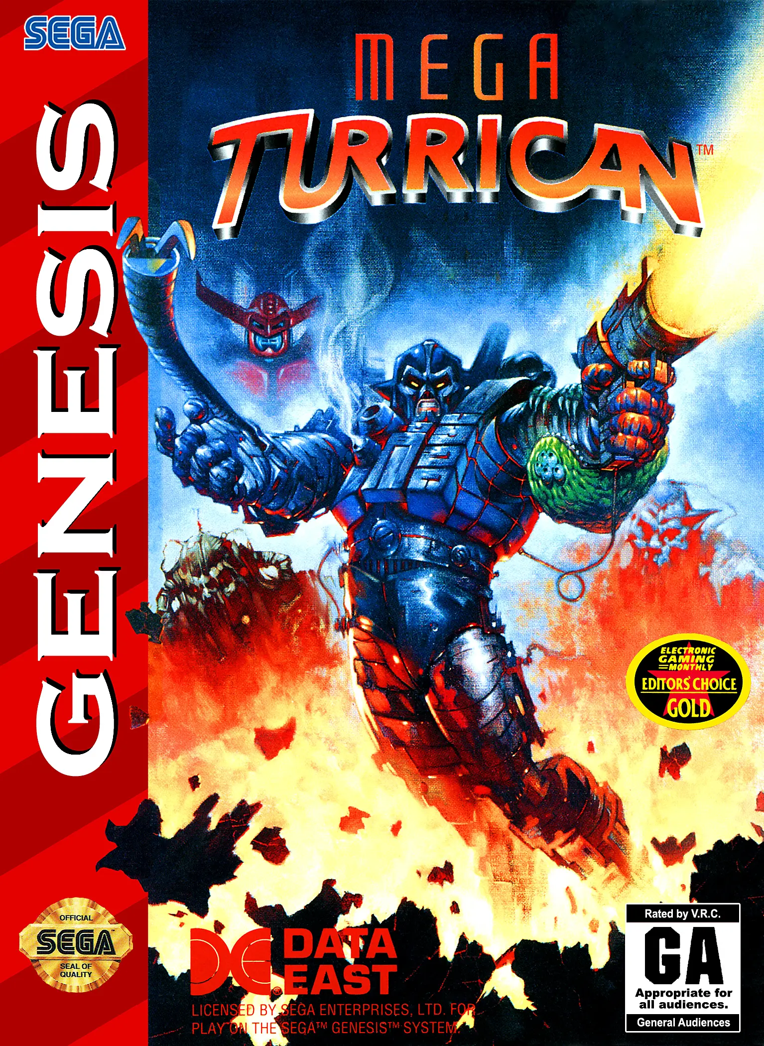 Capa de Mega Turrican