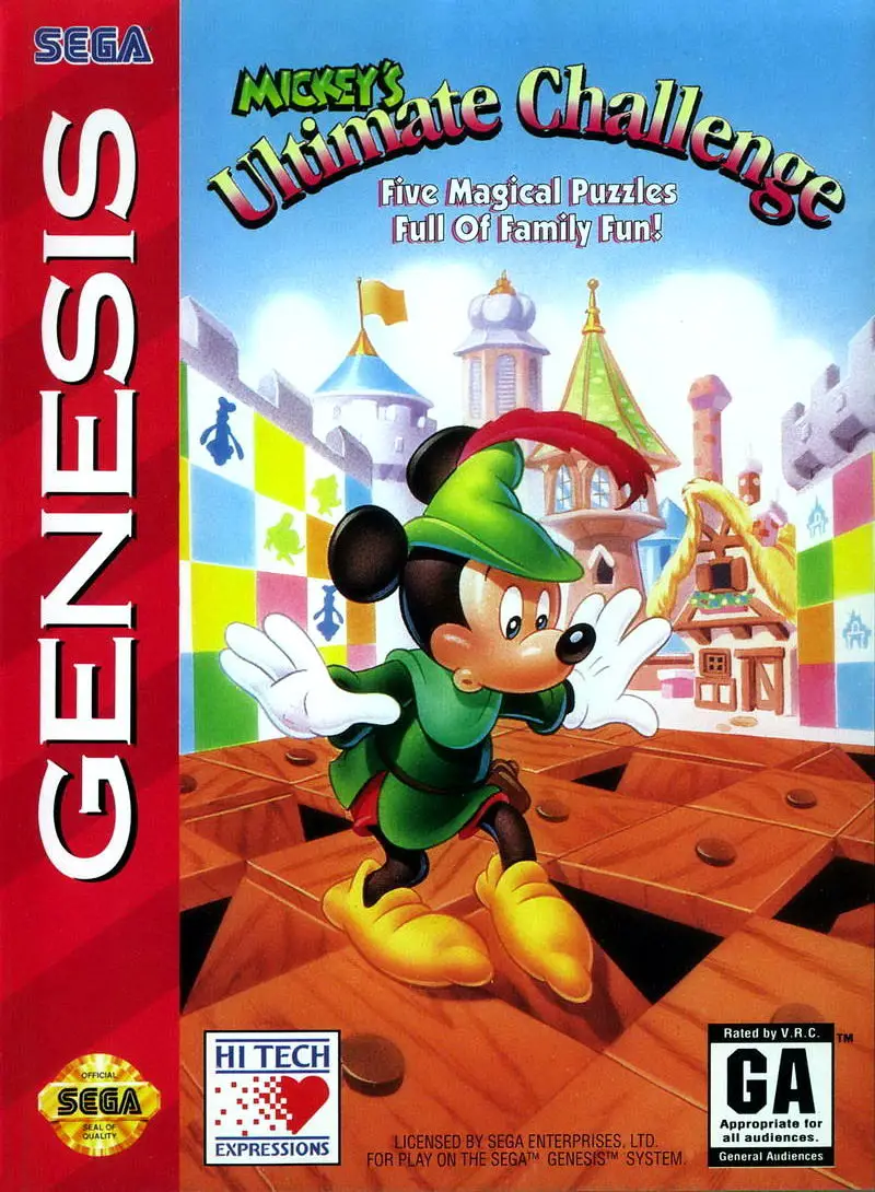 Capa de Mickey's Ultimate Challenge