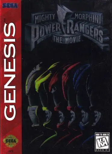 Capa de Mighty Morphin Power Rangers: The Movie