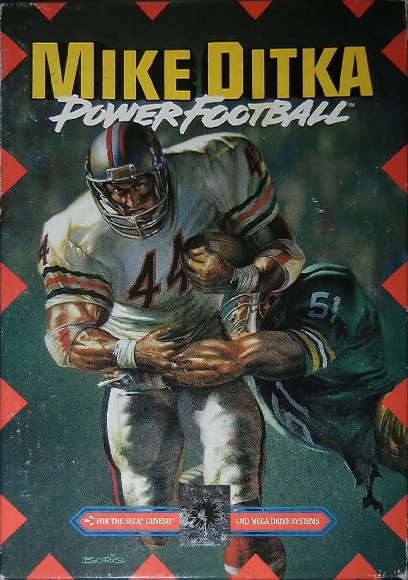 Capa de Mike Ditka Power Football