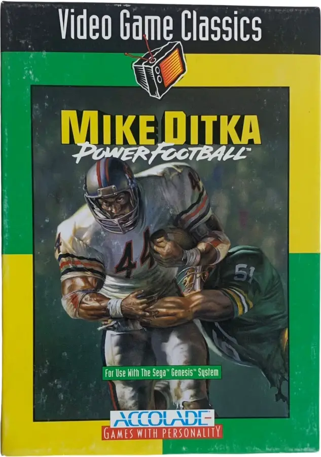 Capa de Mike Ditka Power Football