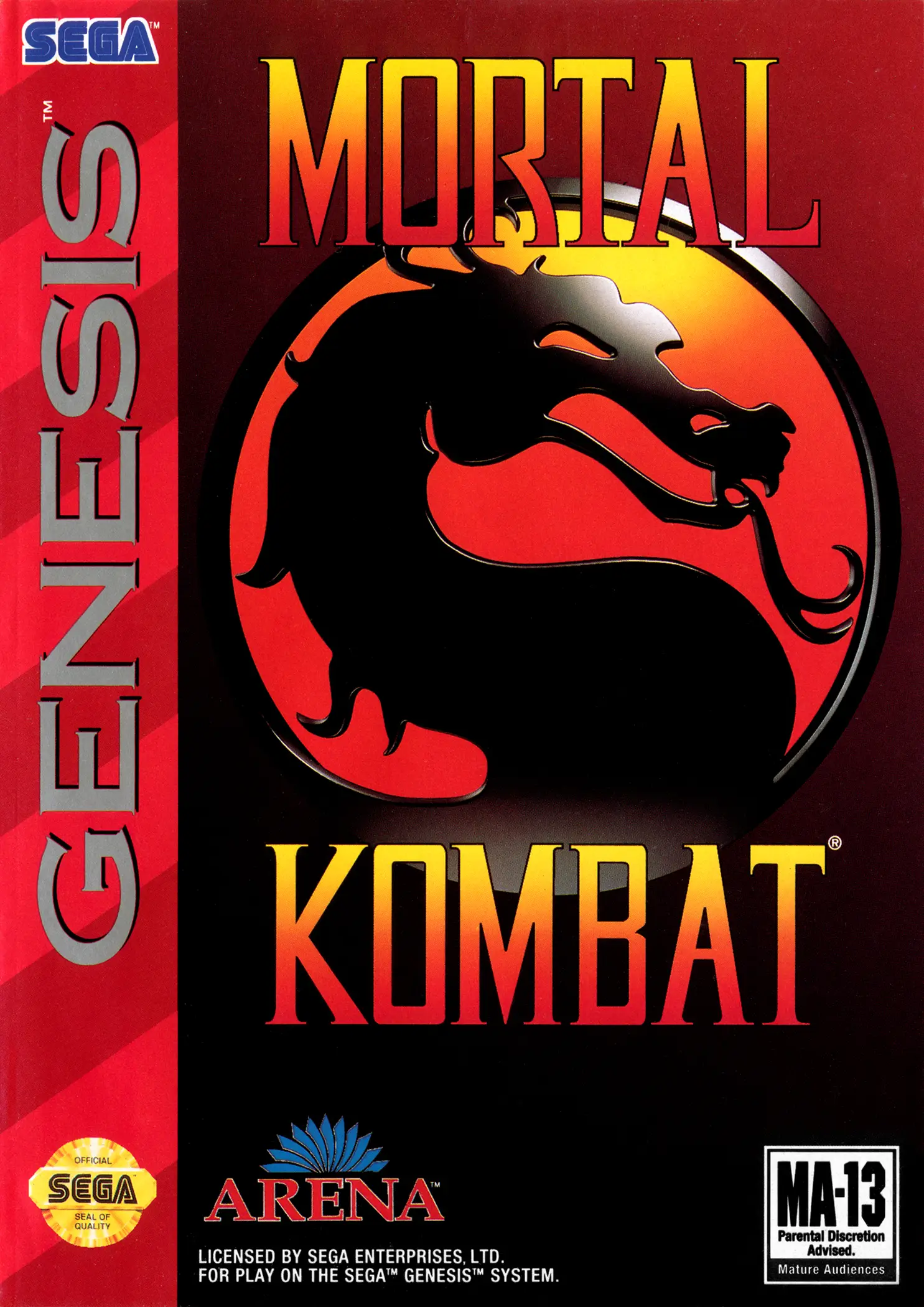 Capa de Mortal Kombat