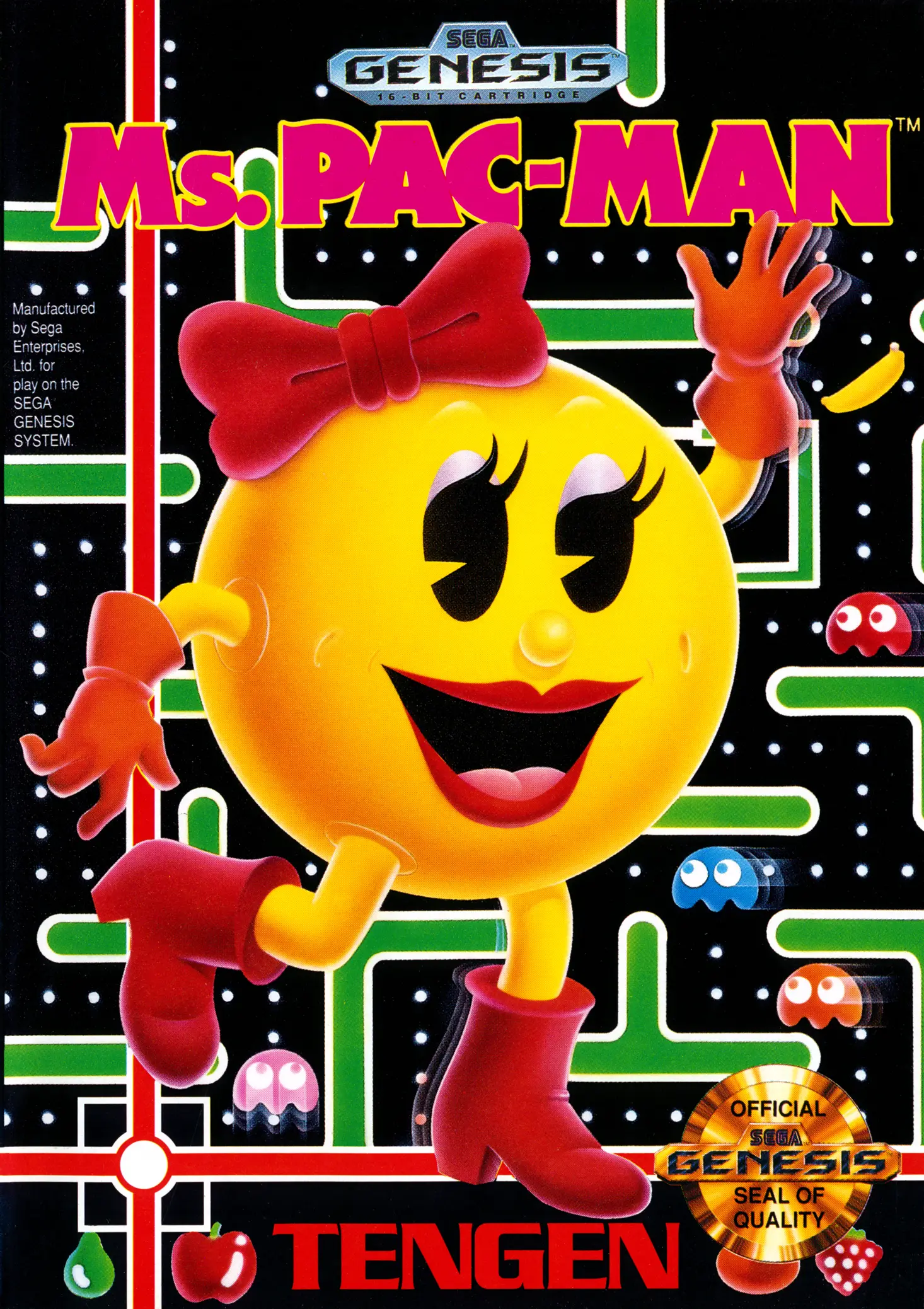 Capa de Ms. Pac-Man