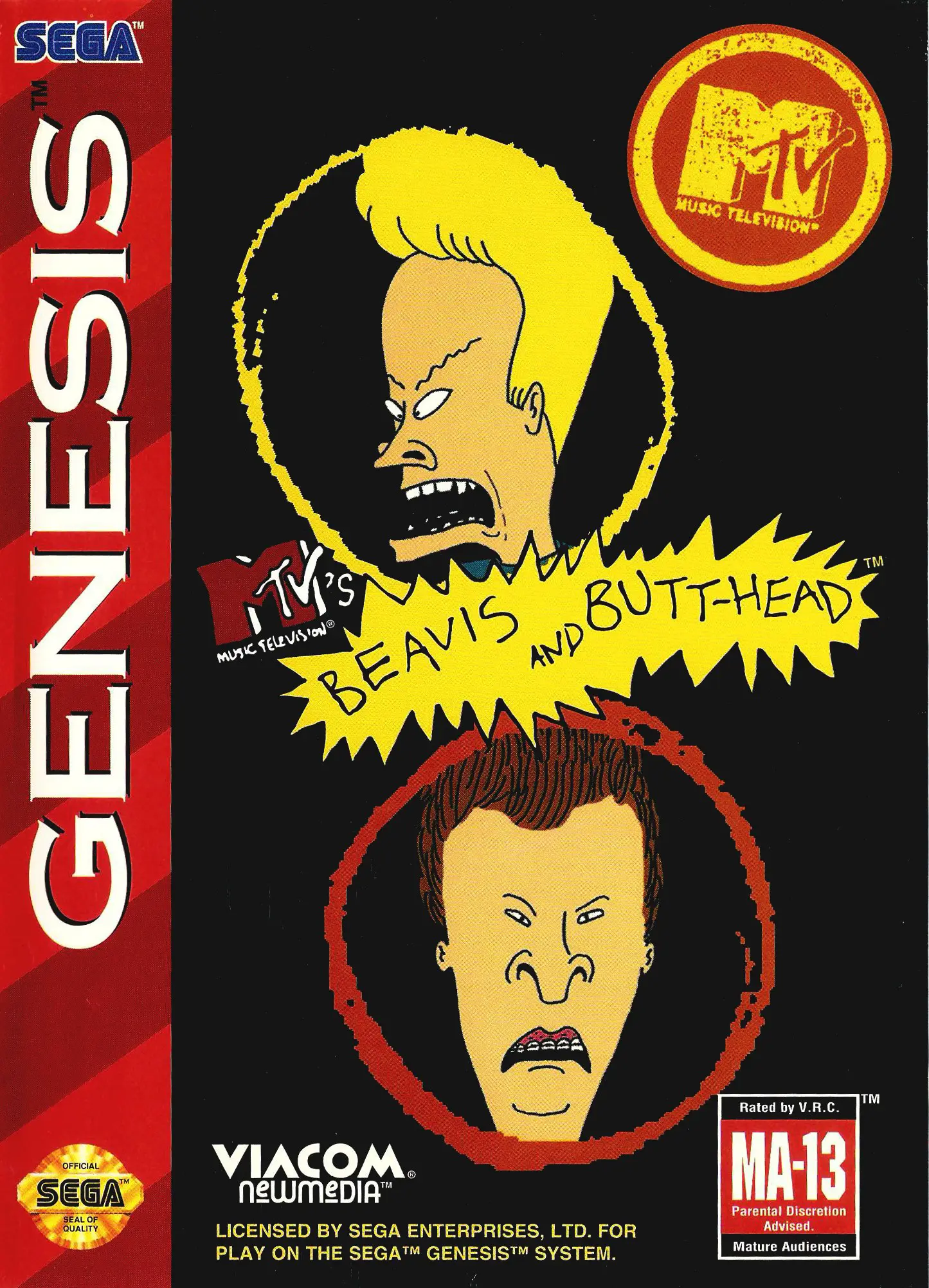 Capa de MTV's Beavis and Butt-Head