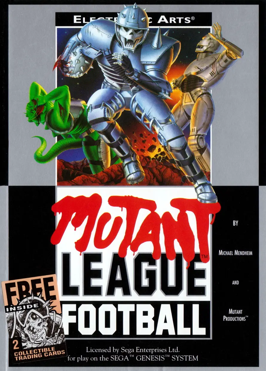 Capa de Mutant League Football