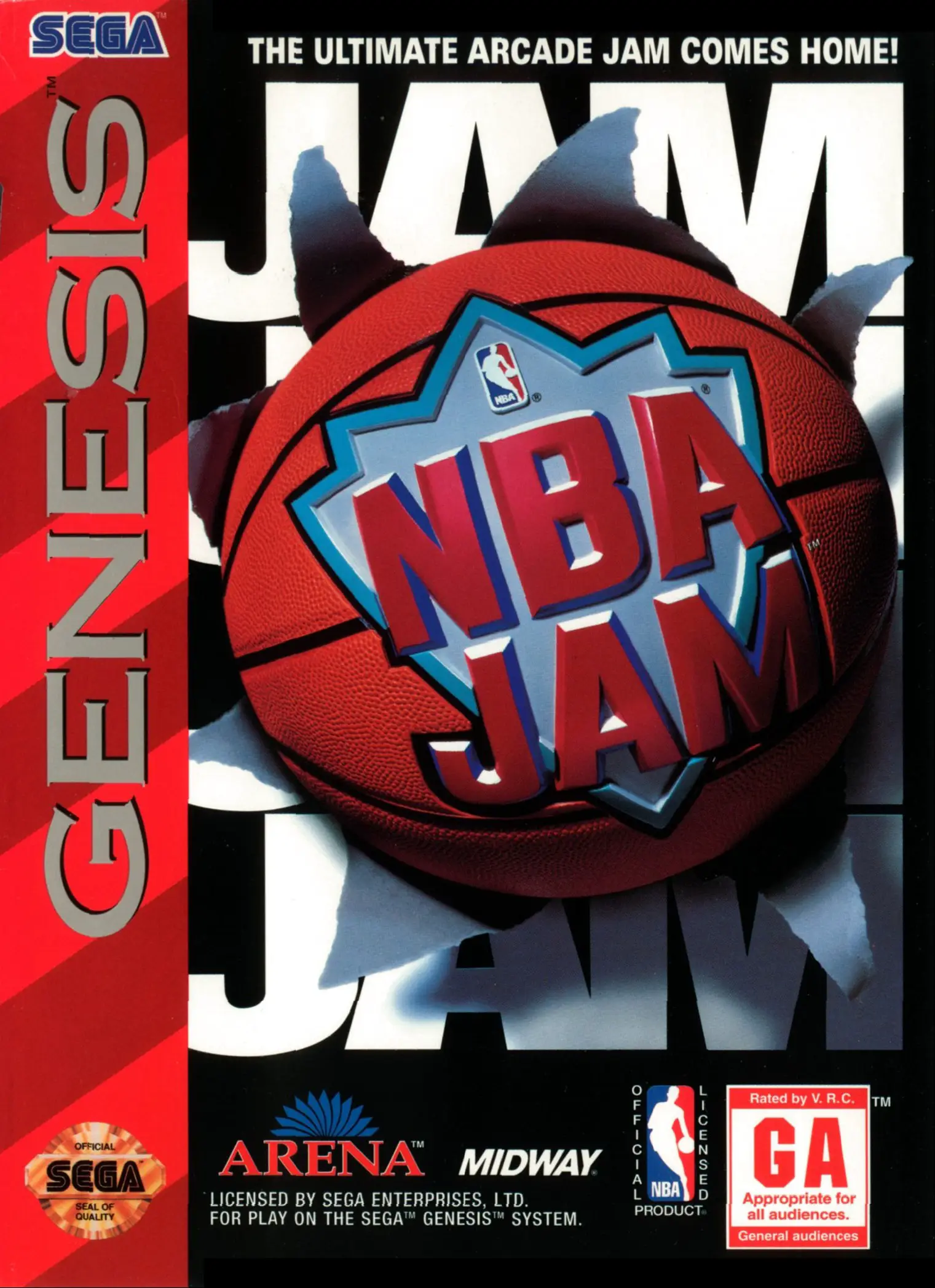 Capa de NBA Jam