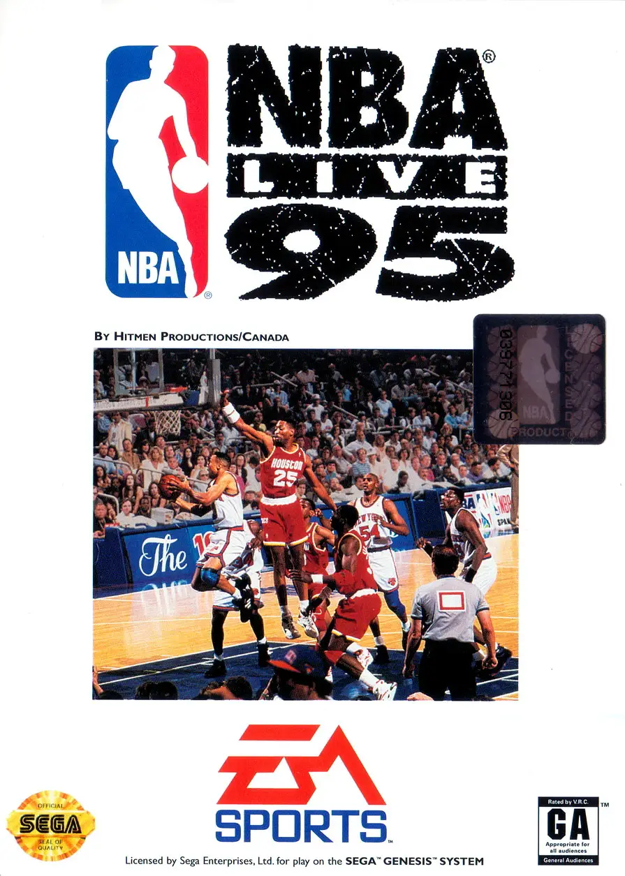 Capa de NBA Live 95