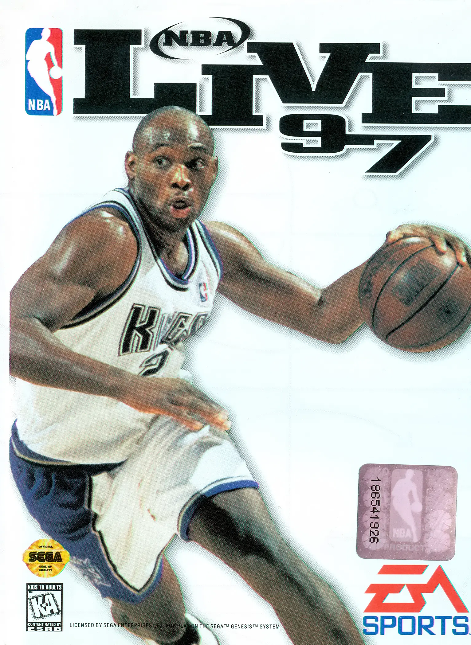 Capa de NBA Live 97