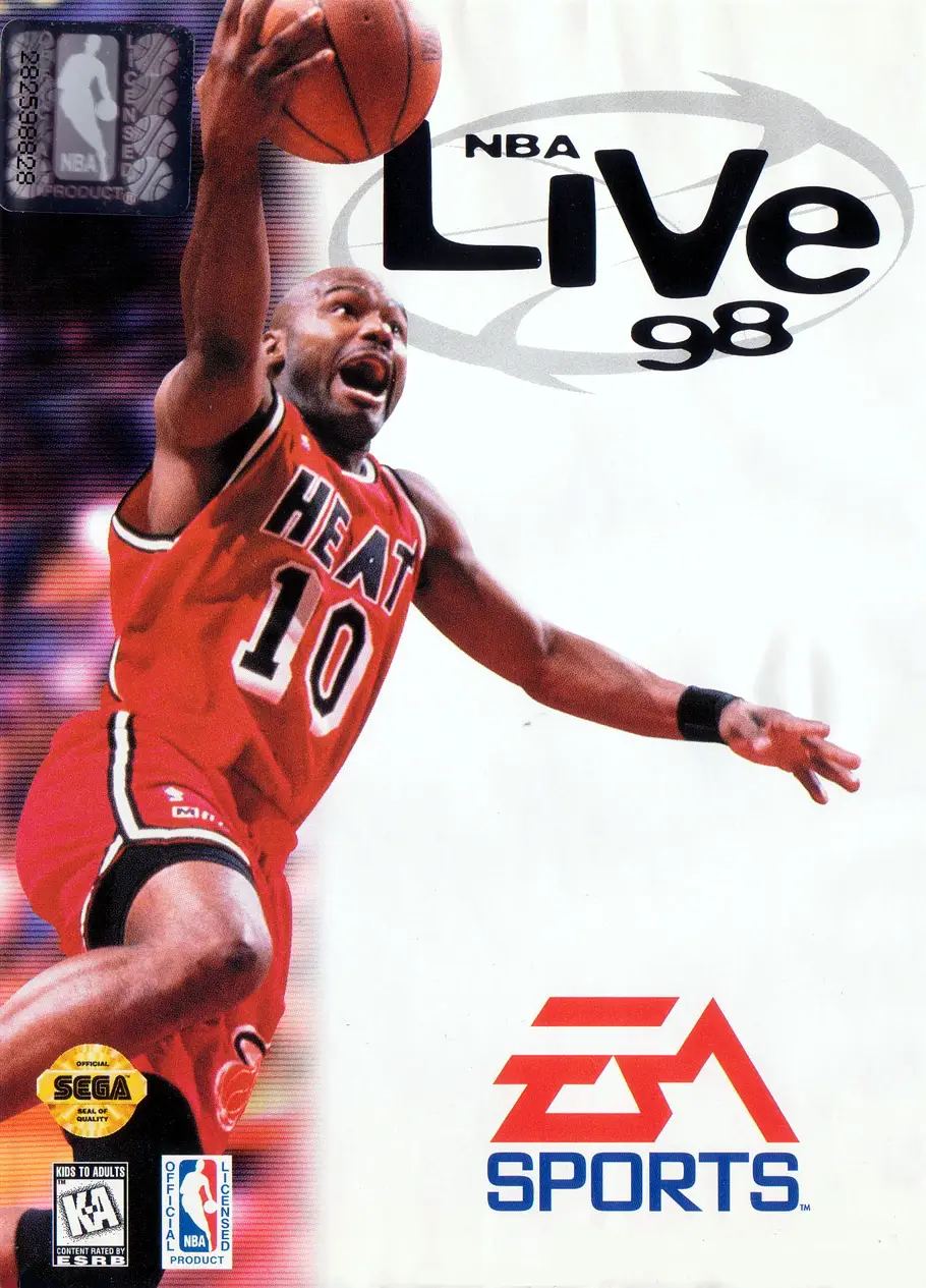 Capa de NBA Live 98