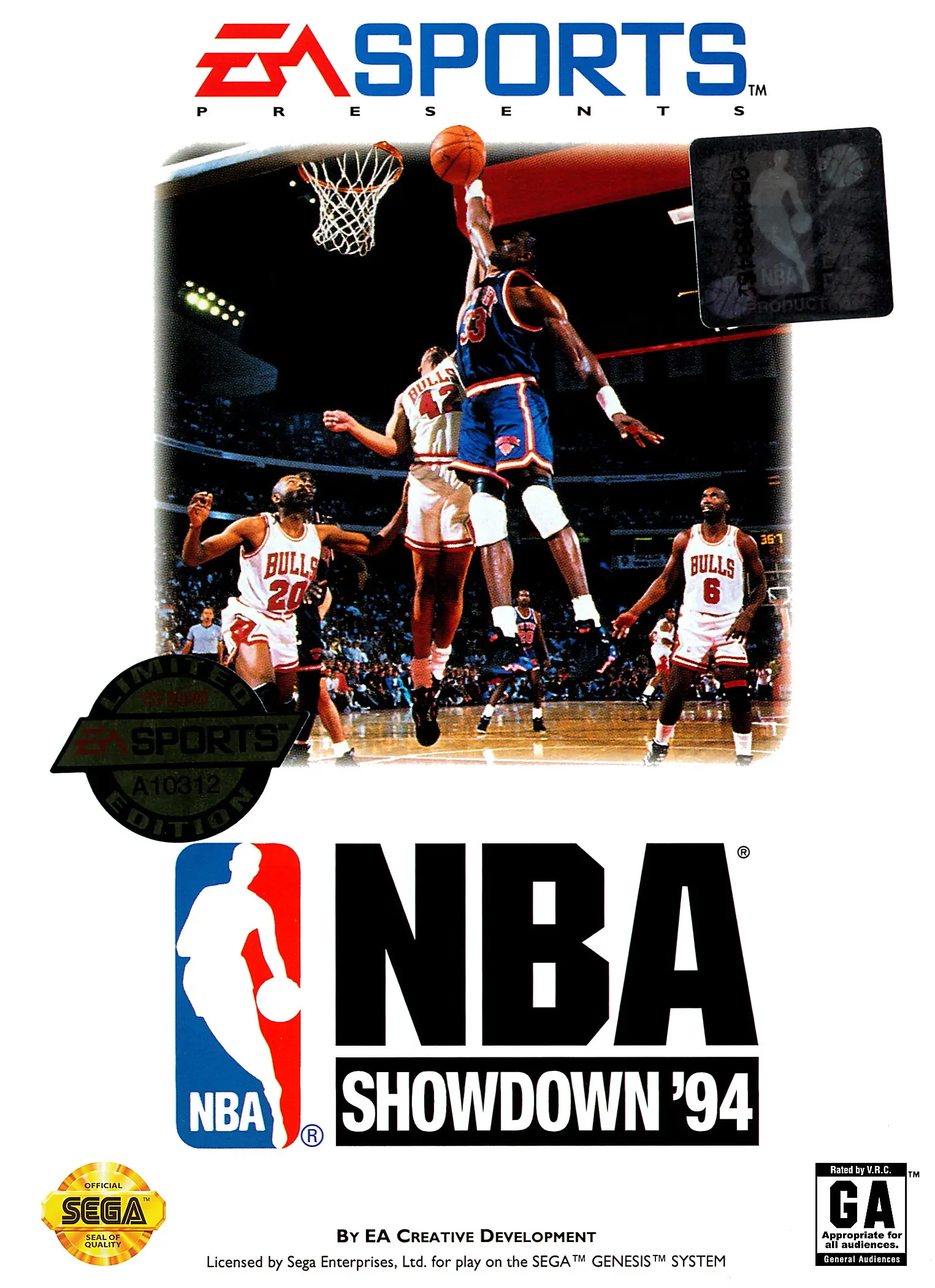 Capa de NBA Showdown 94