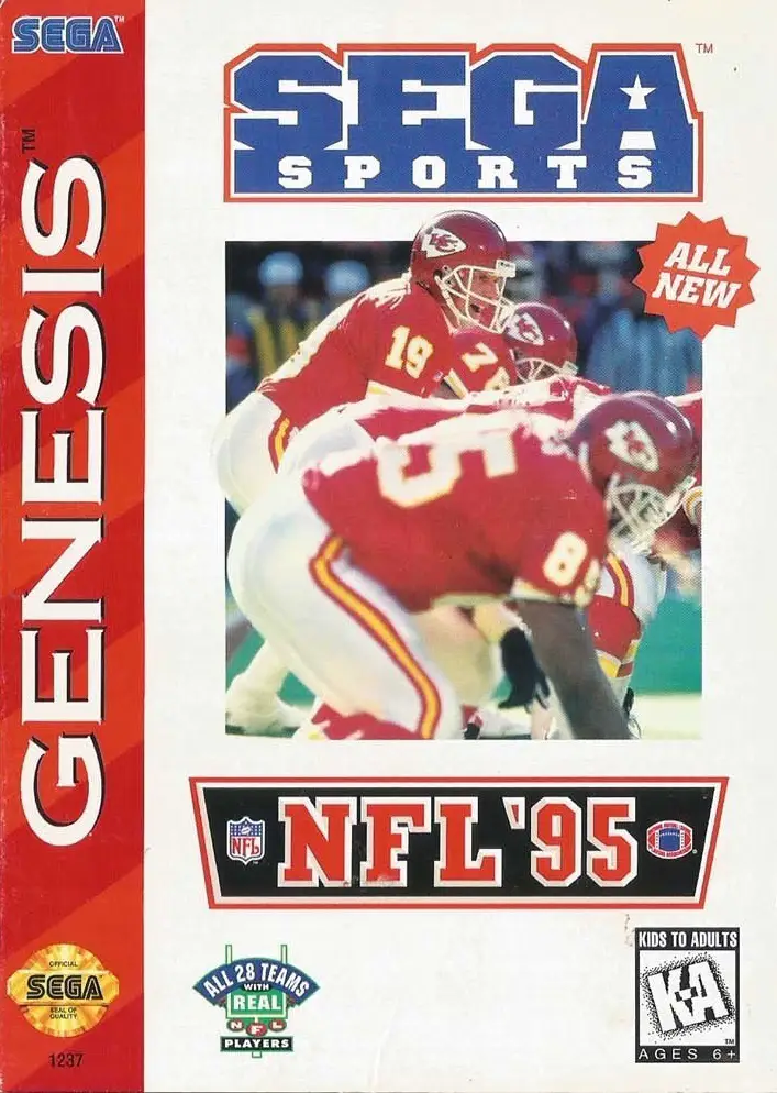 Capa de NFL '95