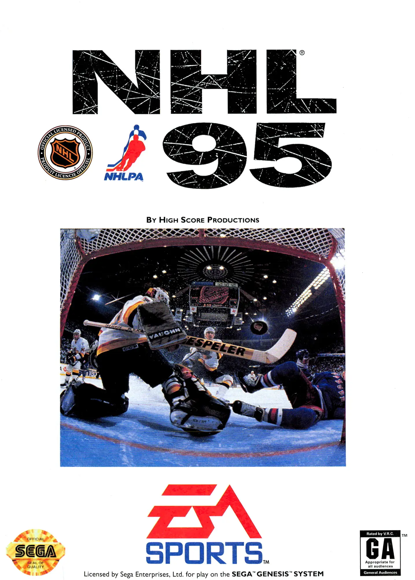 Capa de NHL 95