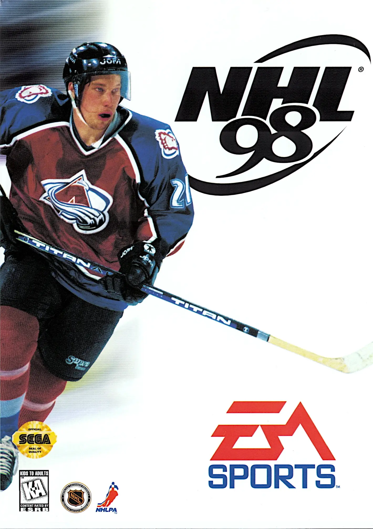 Capa de NHL 98