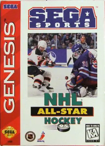 Capa de NHL All-Star Hockey '95