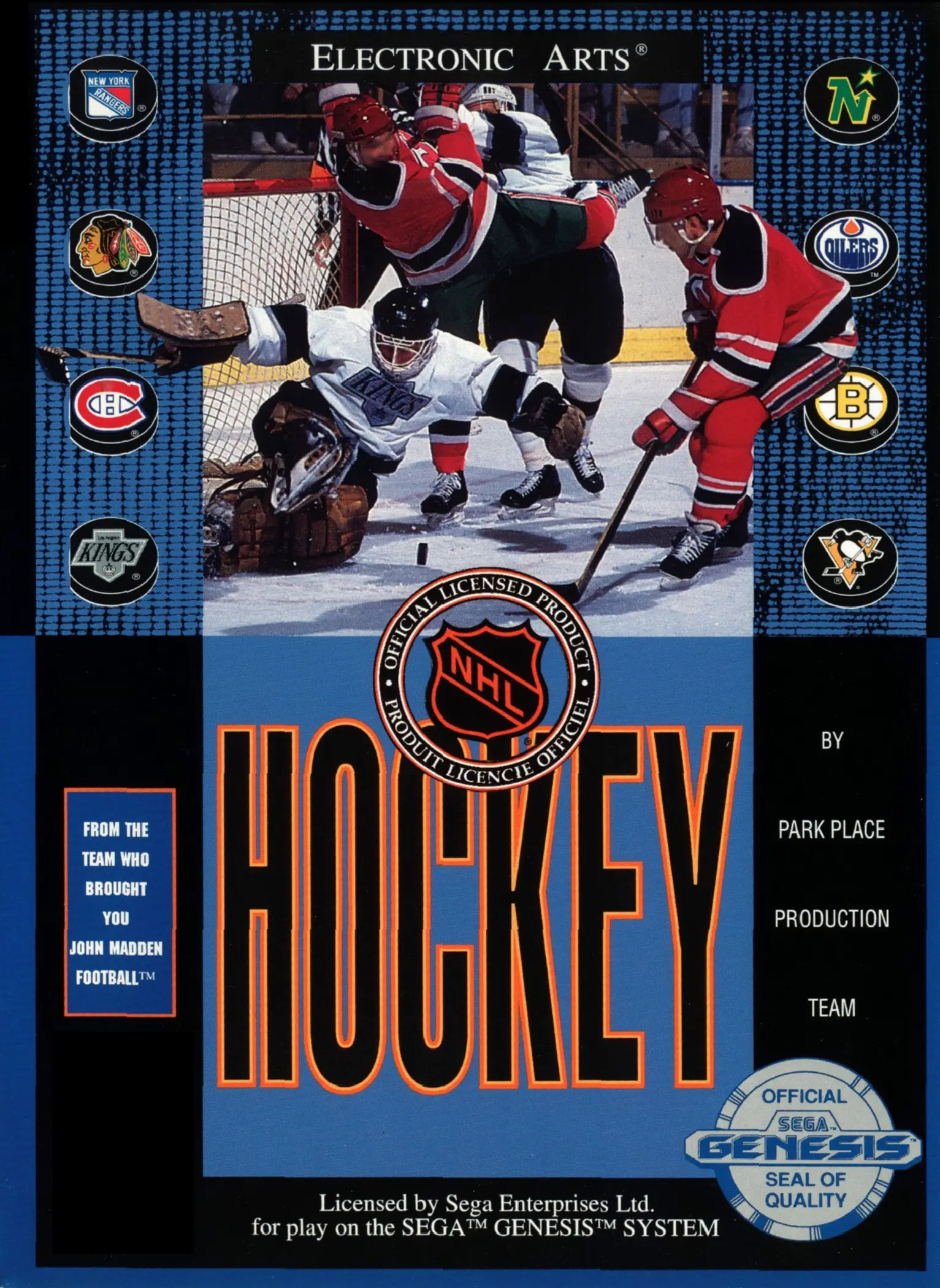 Capa de NHL Hockey
