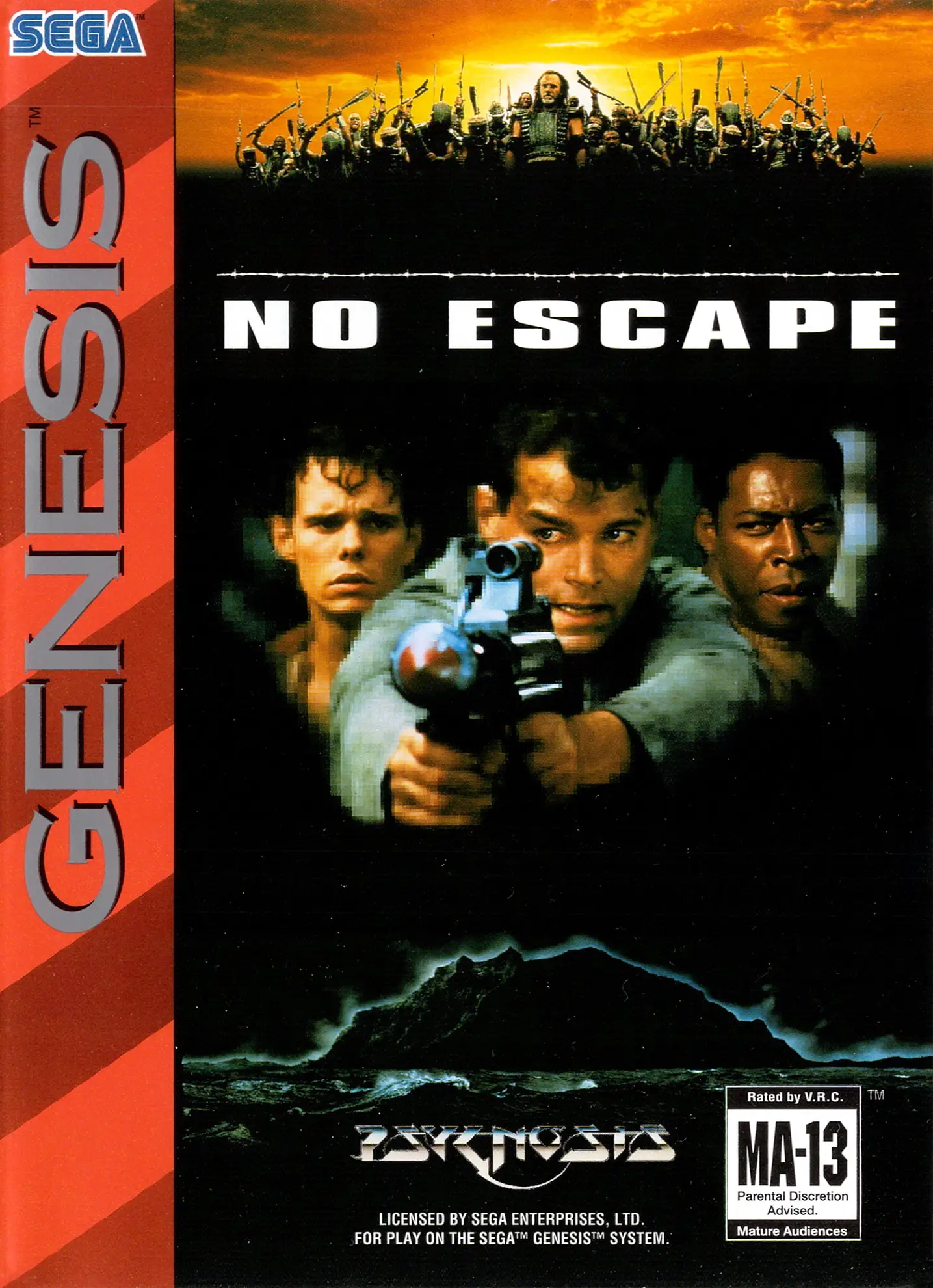 Capa de No Escape