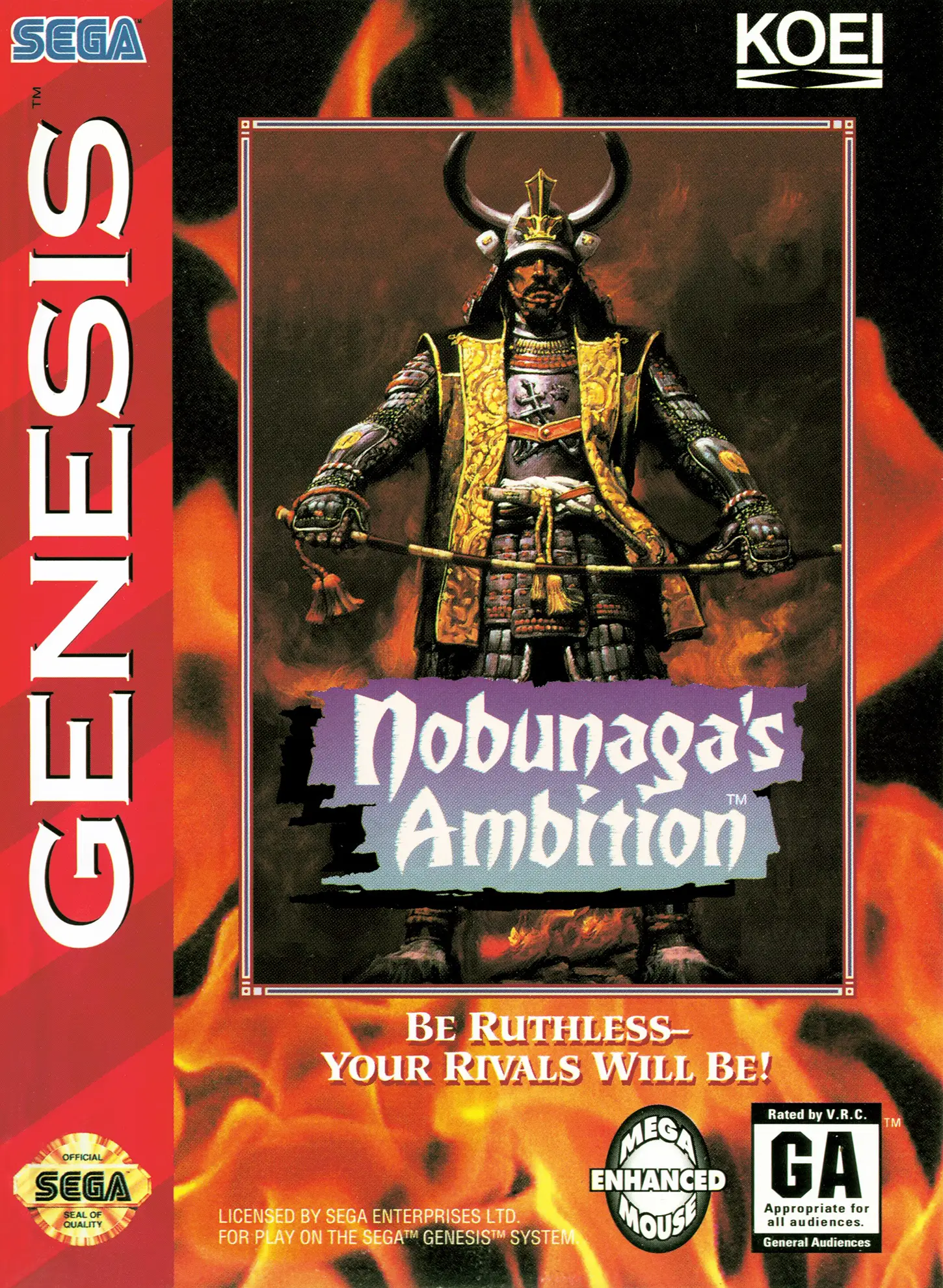 Capa de Nobunaga's Ambition