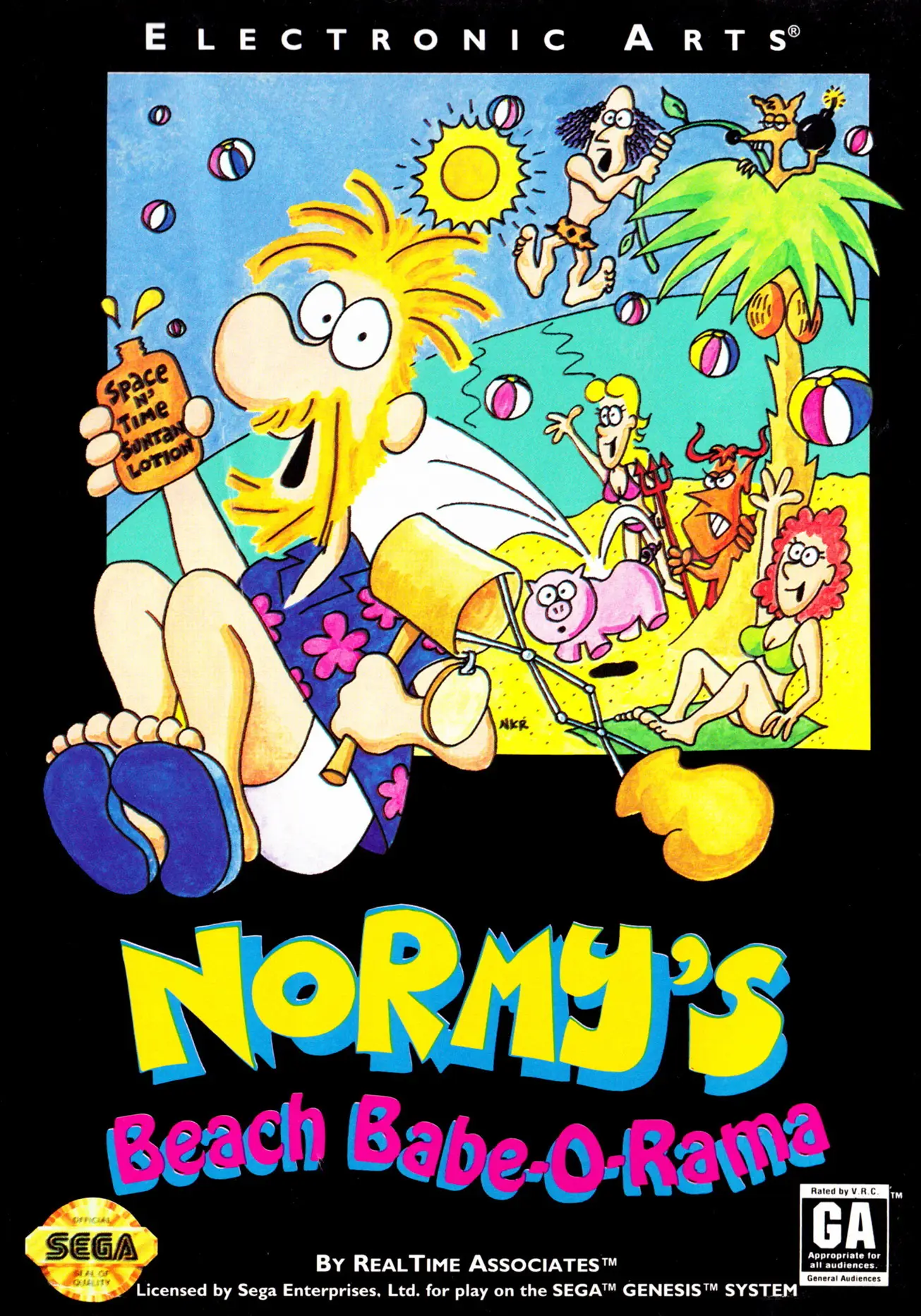 Capa de Normy's Beach Babe-O-Rama