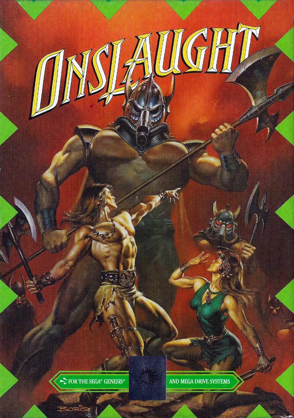 Capa de Onslaught