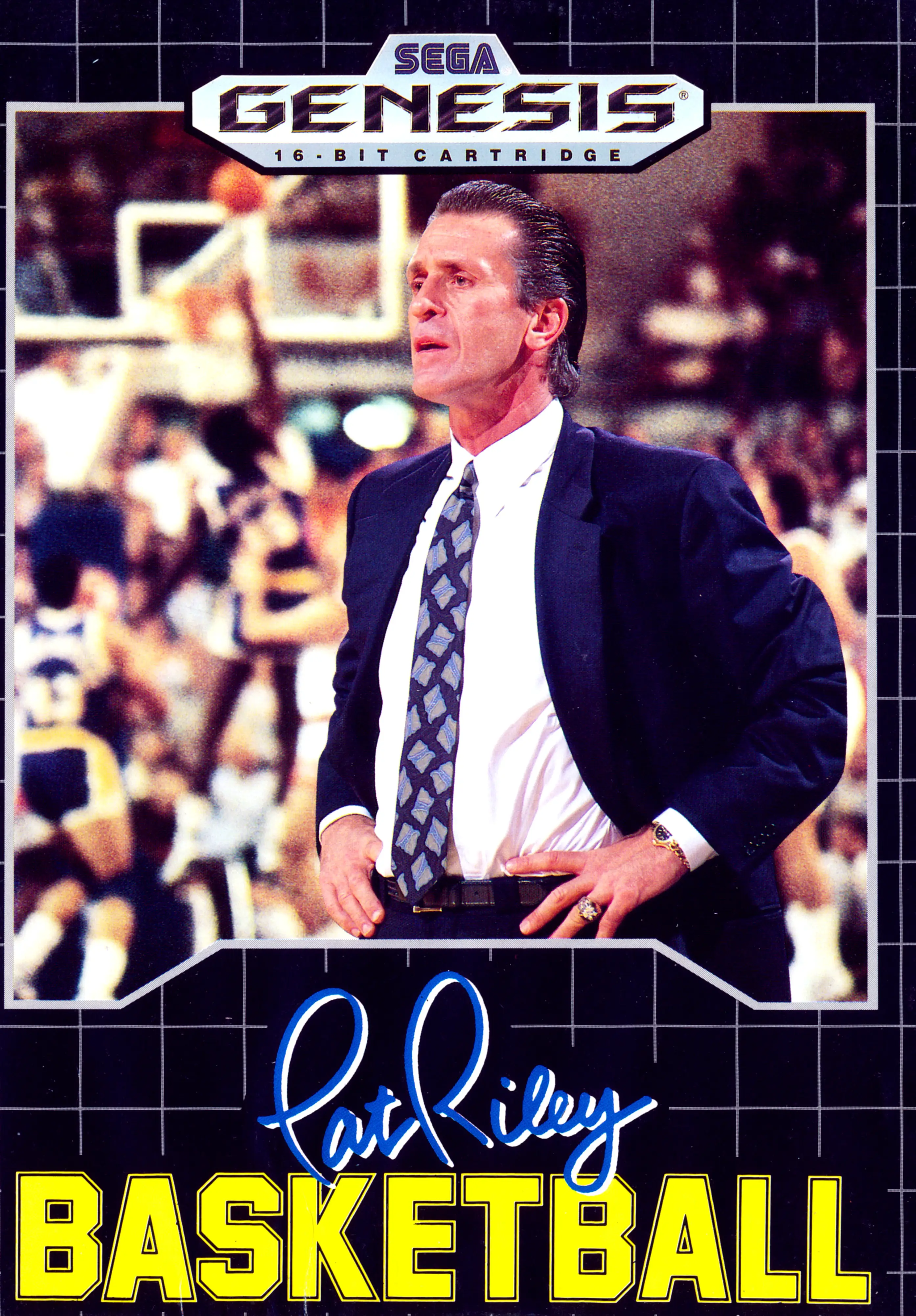 Capa de Pat Riley Basketball