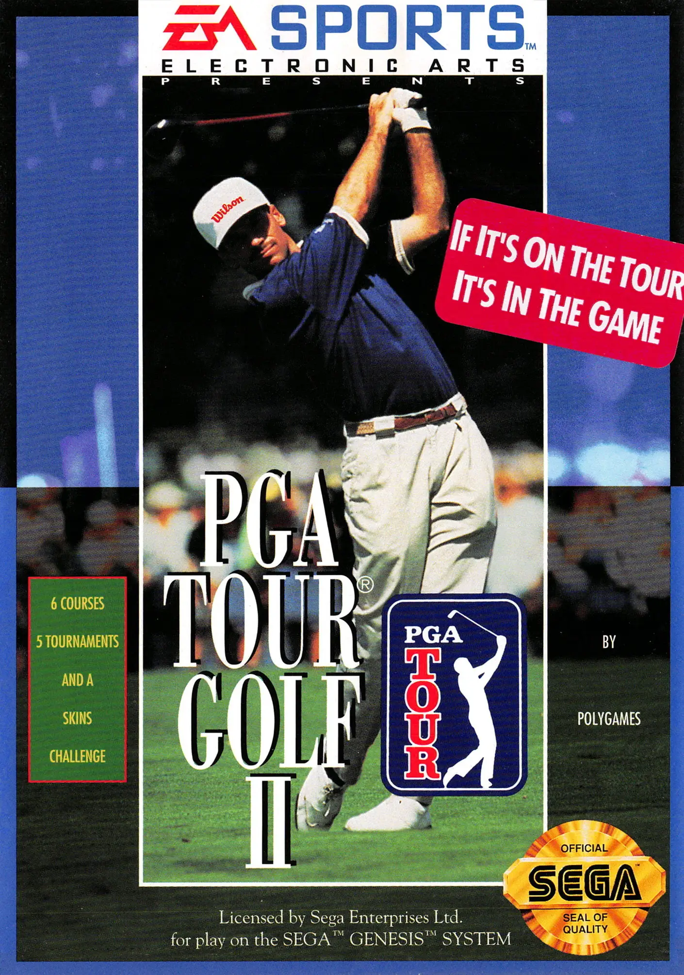 Capa de PGA Tour Golf II