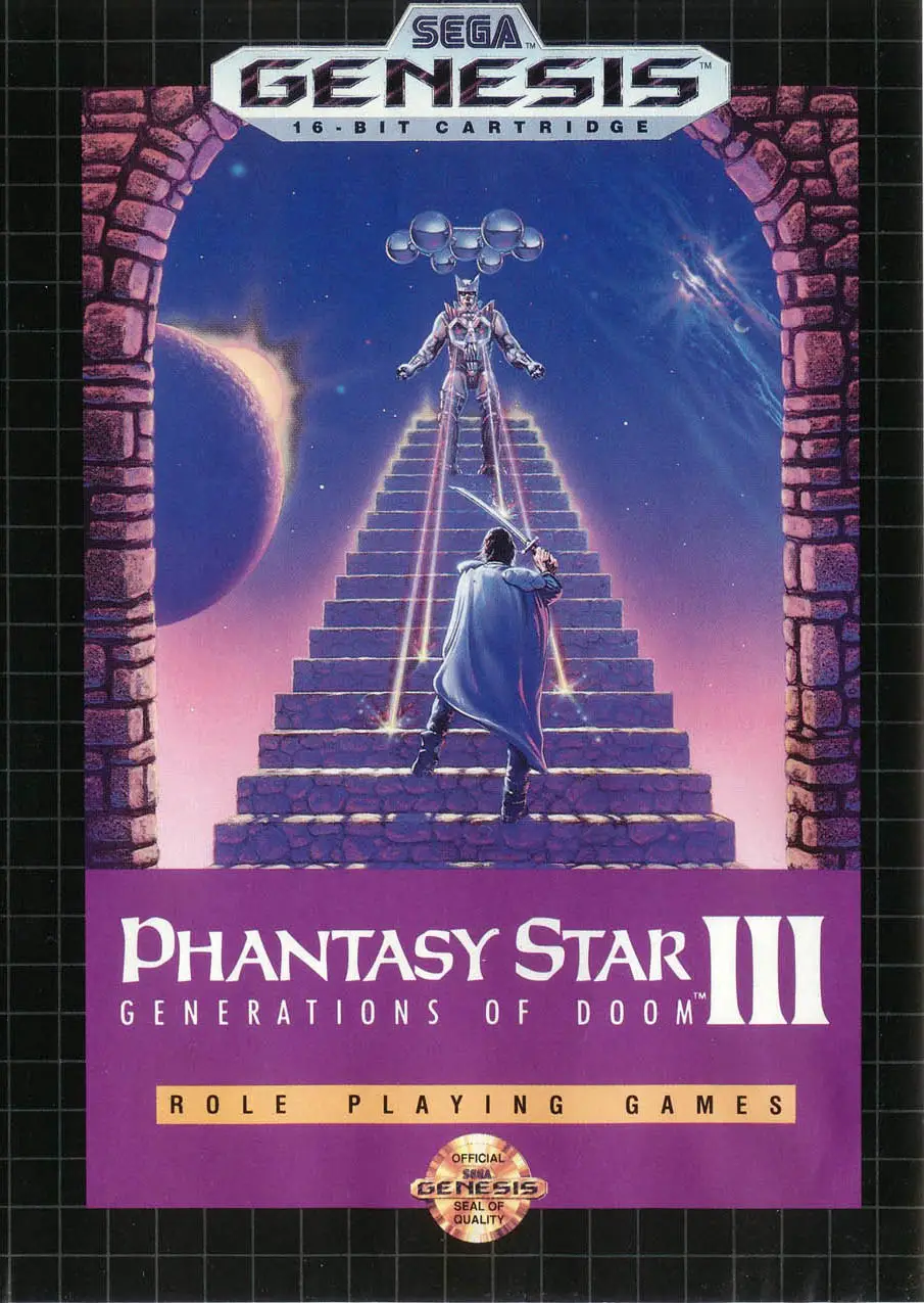 Capa de Phantasy Star III: Generations of Doom