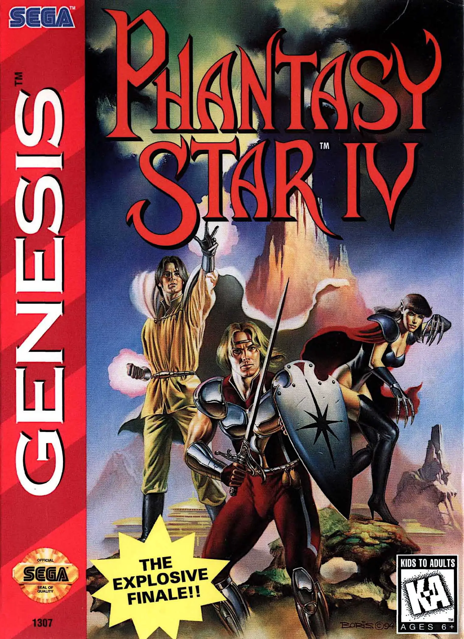 Capa de Phantasy Star IV: The End of the Millennium