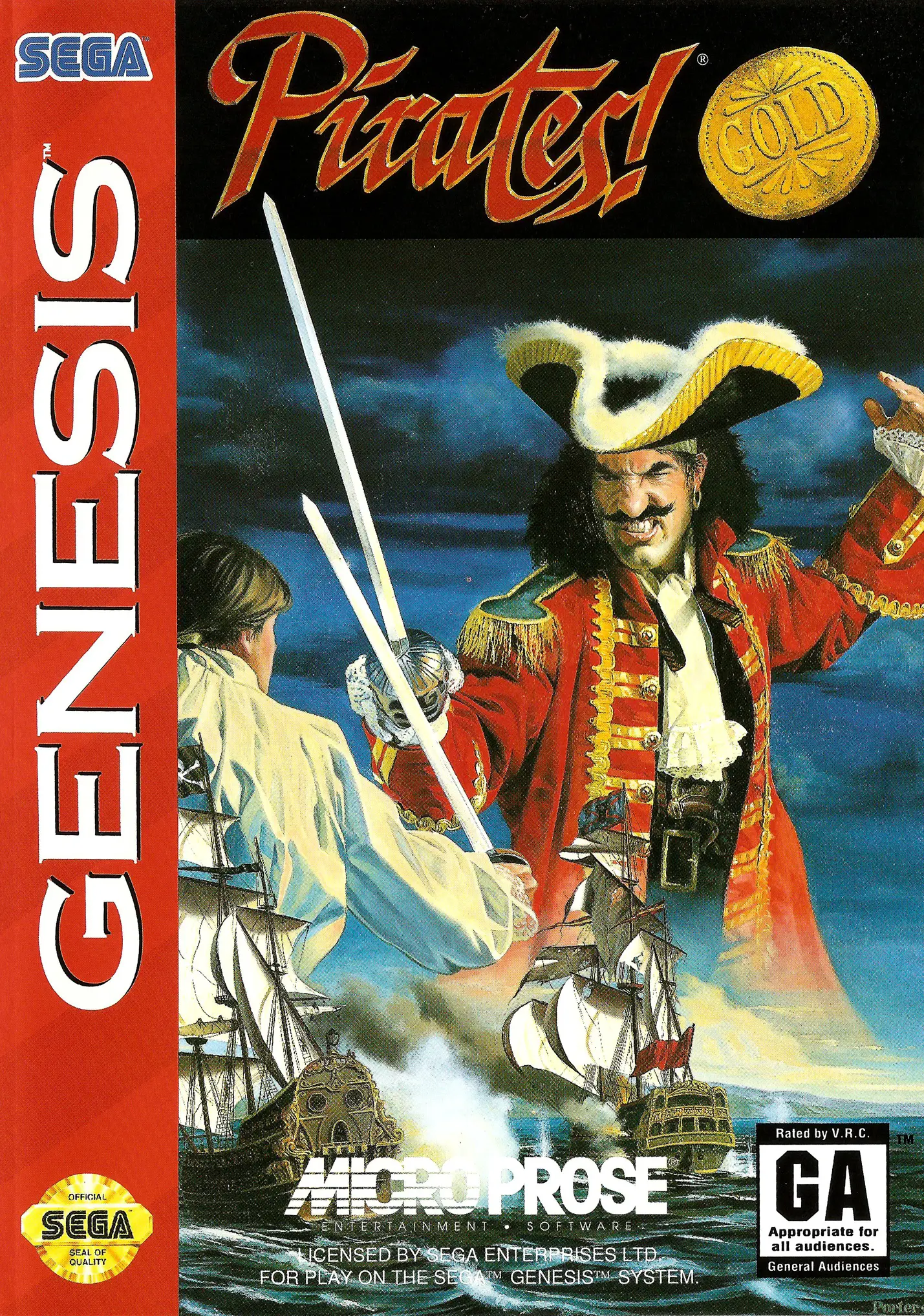 Capa de Pirates! Gold